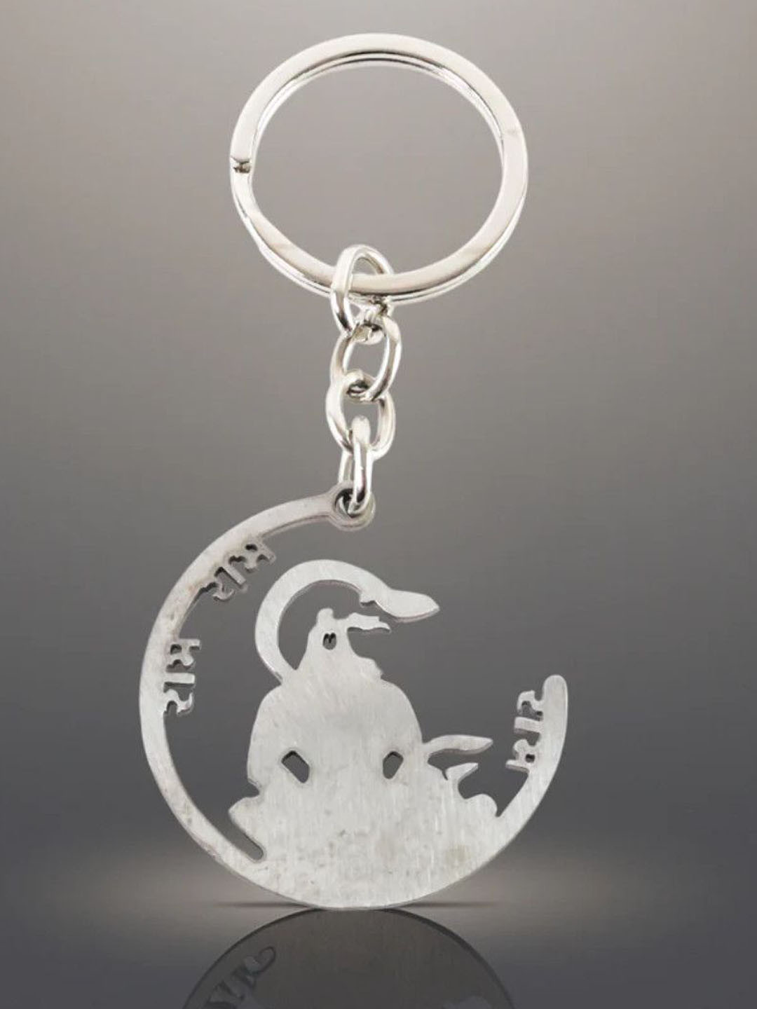 DeoDap Textured Metallic Key chain