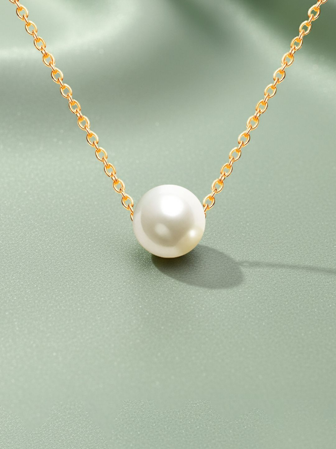 MINUTIAE 18KT Rose Gold-Plated Pearls Beaded Necklace