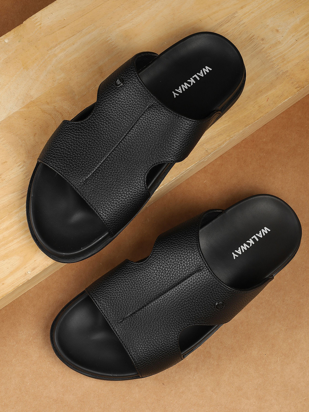 WALKWAY by Metro Cushioned footbed Slipper Sliders
