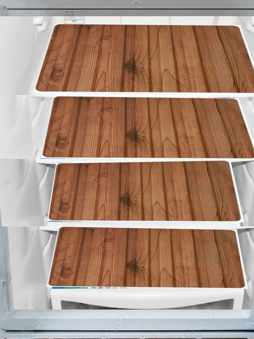 Cread Craft Set Of 4 Refrigerator Drawer Mats