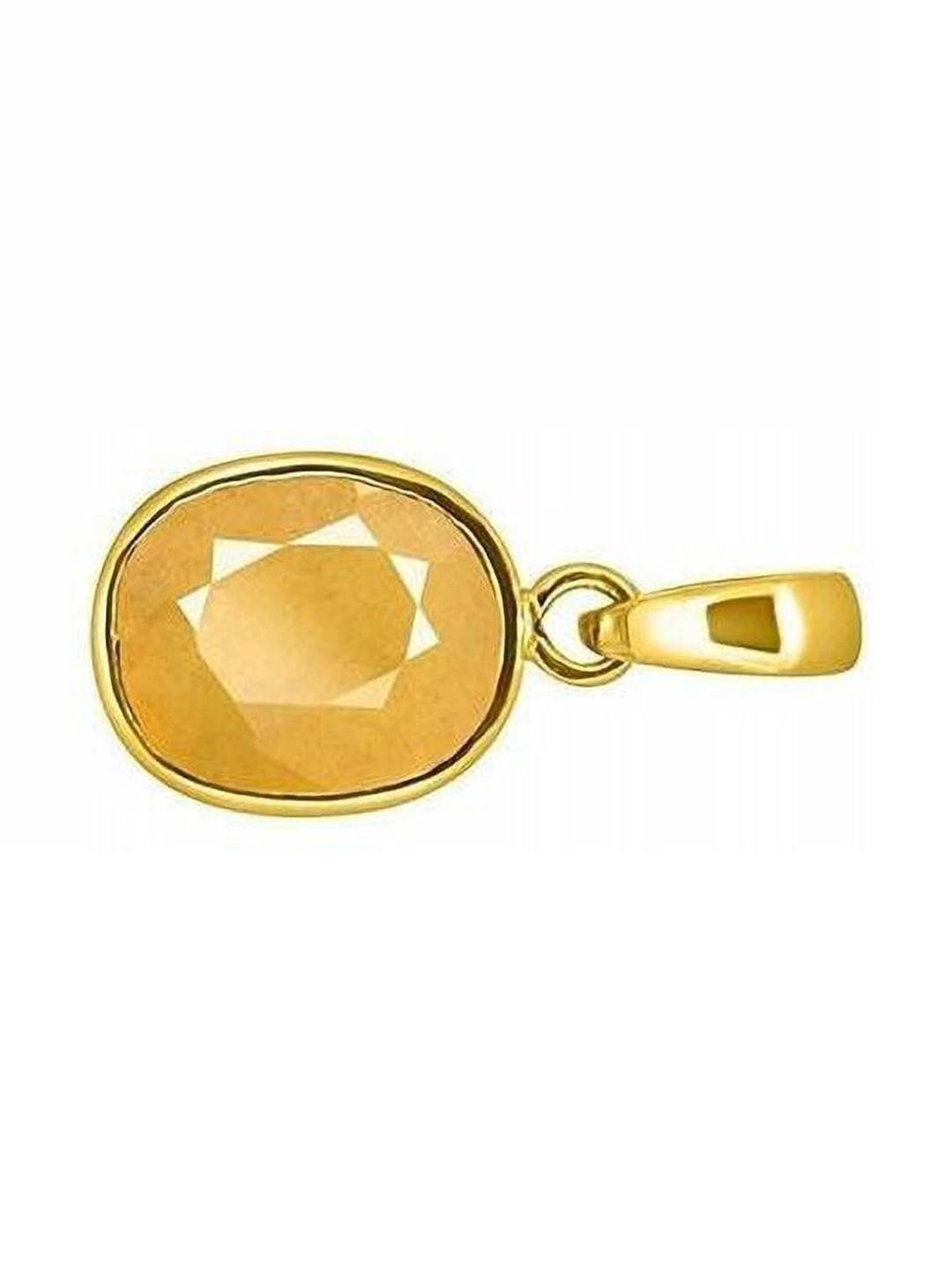 RAVIOUR LIFESTYLE Yellow Gemstone Pendant