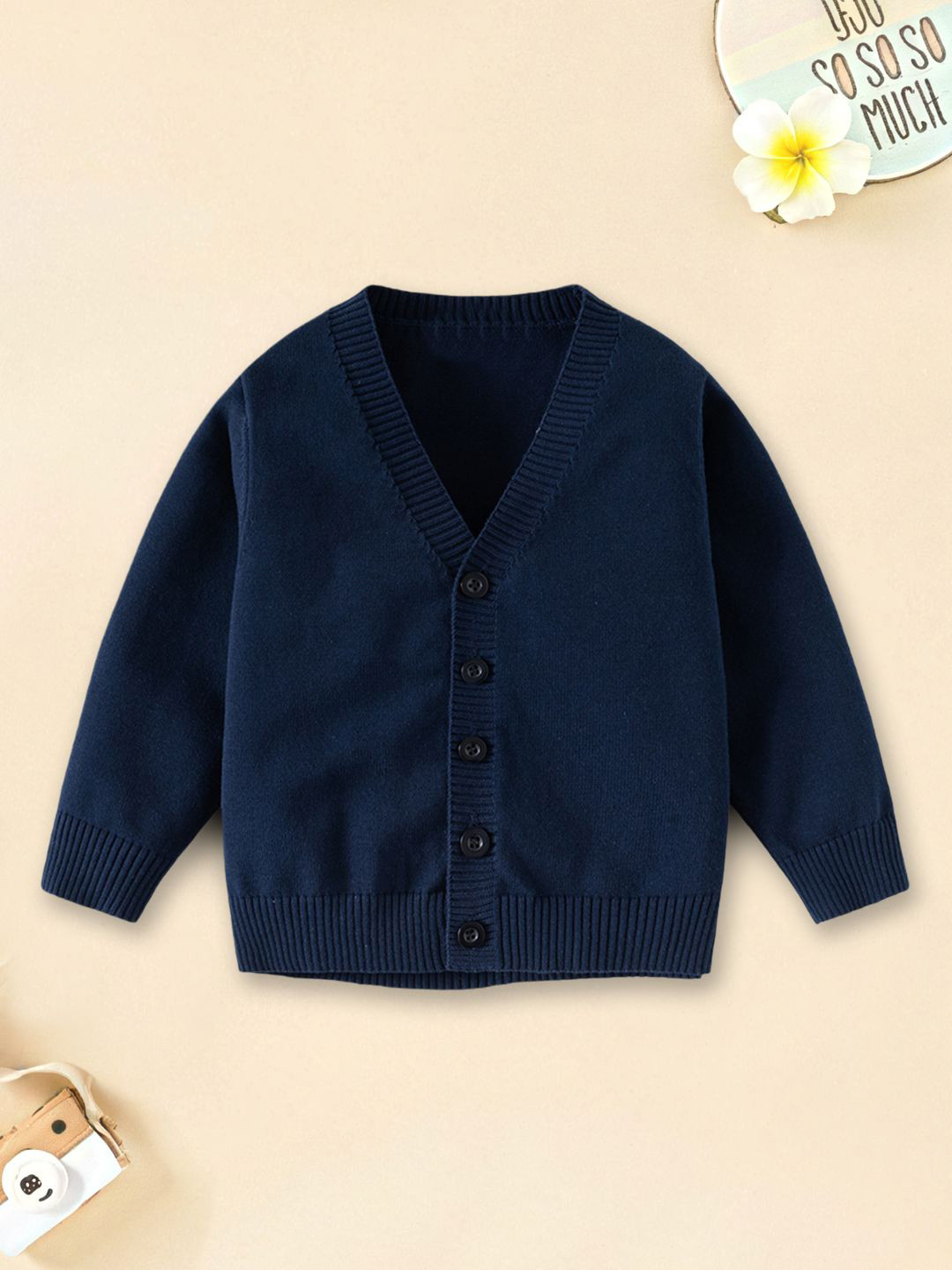 YK Boys V-Neck Cardigan