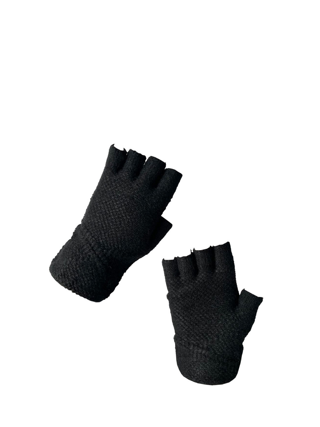 Moda Rapido Women Patterned Fingerless Gloves