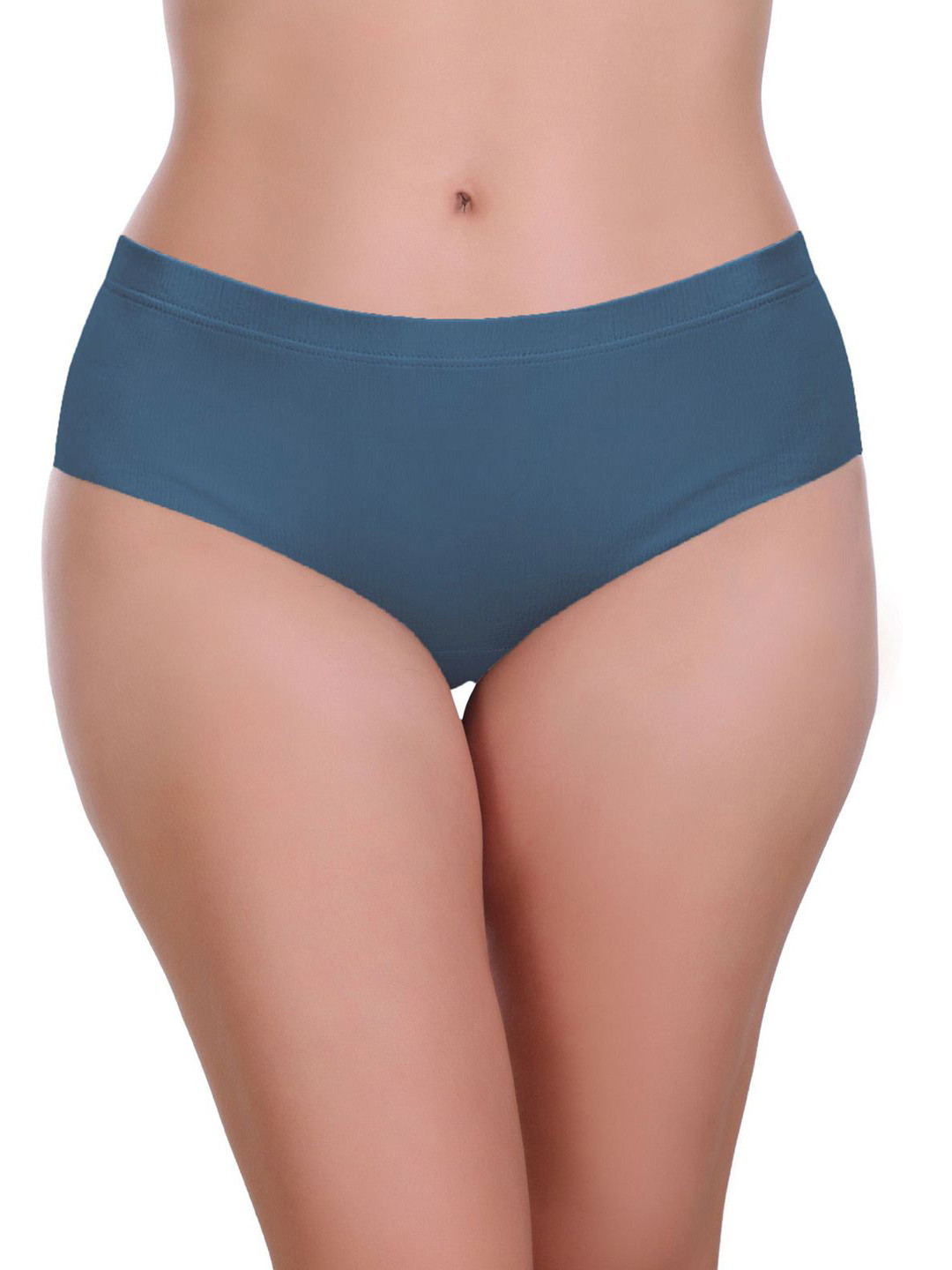 FEATHER LINE Women Solid Mid Rise Hipster Brief