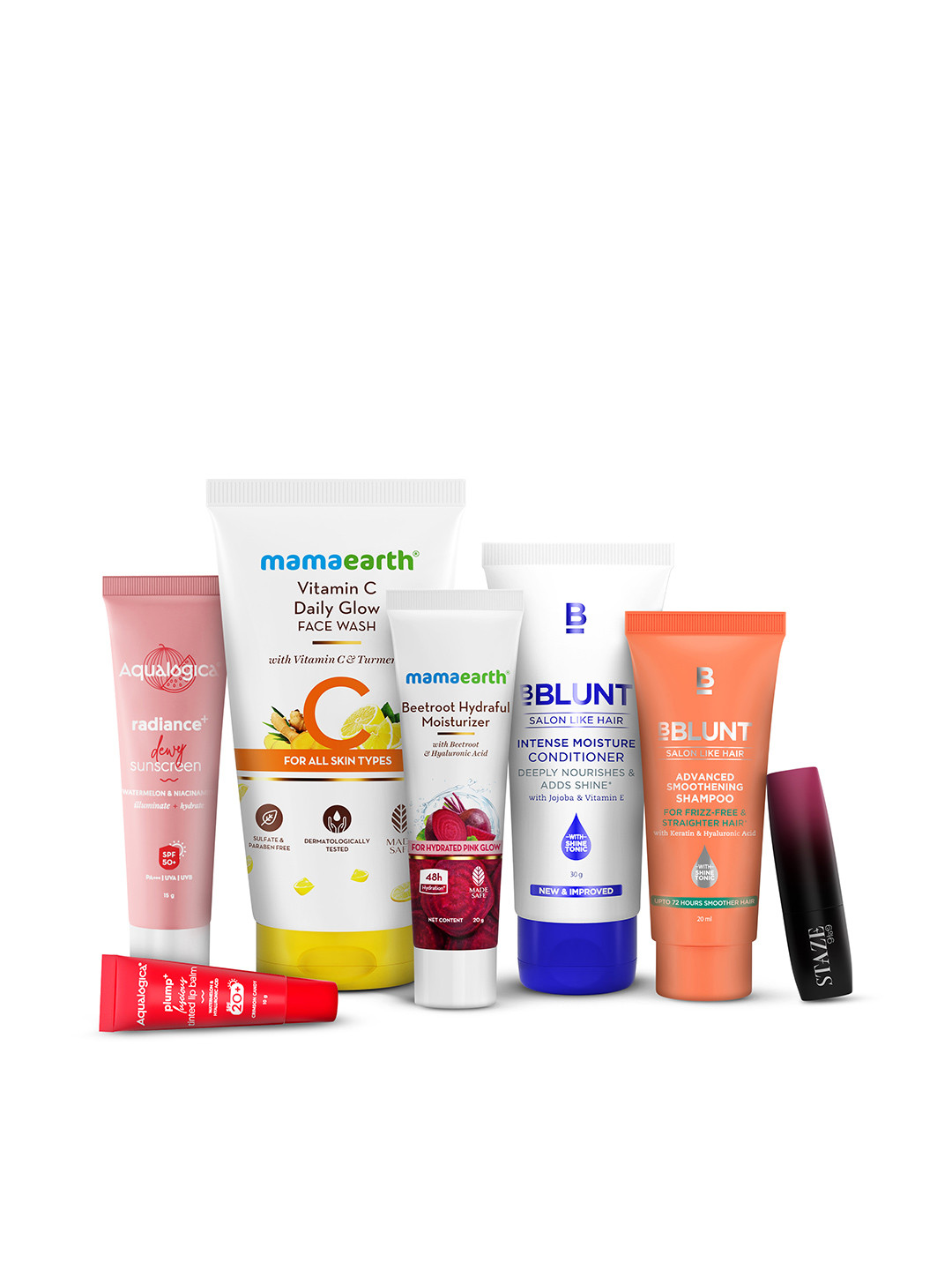 Aqualogica Self Care Essentials Gift Set with Vanity Bag