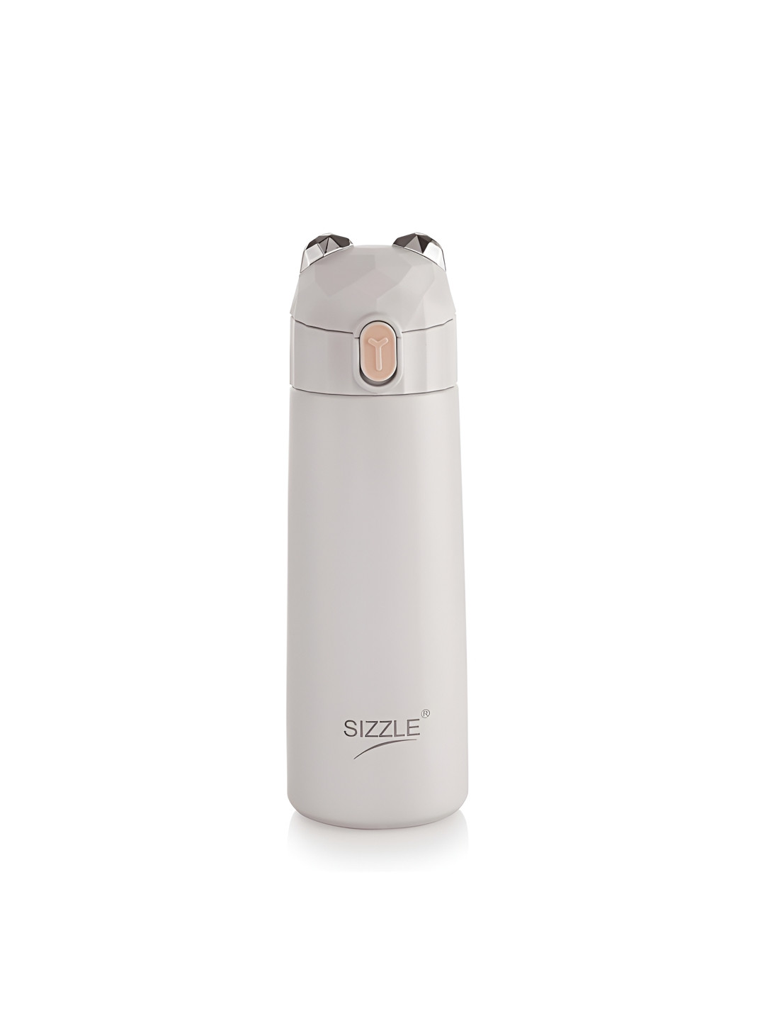 SIZZLE Pink Stainless Steel Double Wall Vacuum Flask Water Bottle 350 ml
