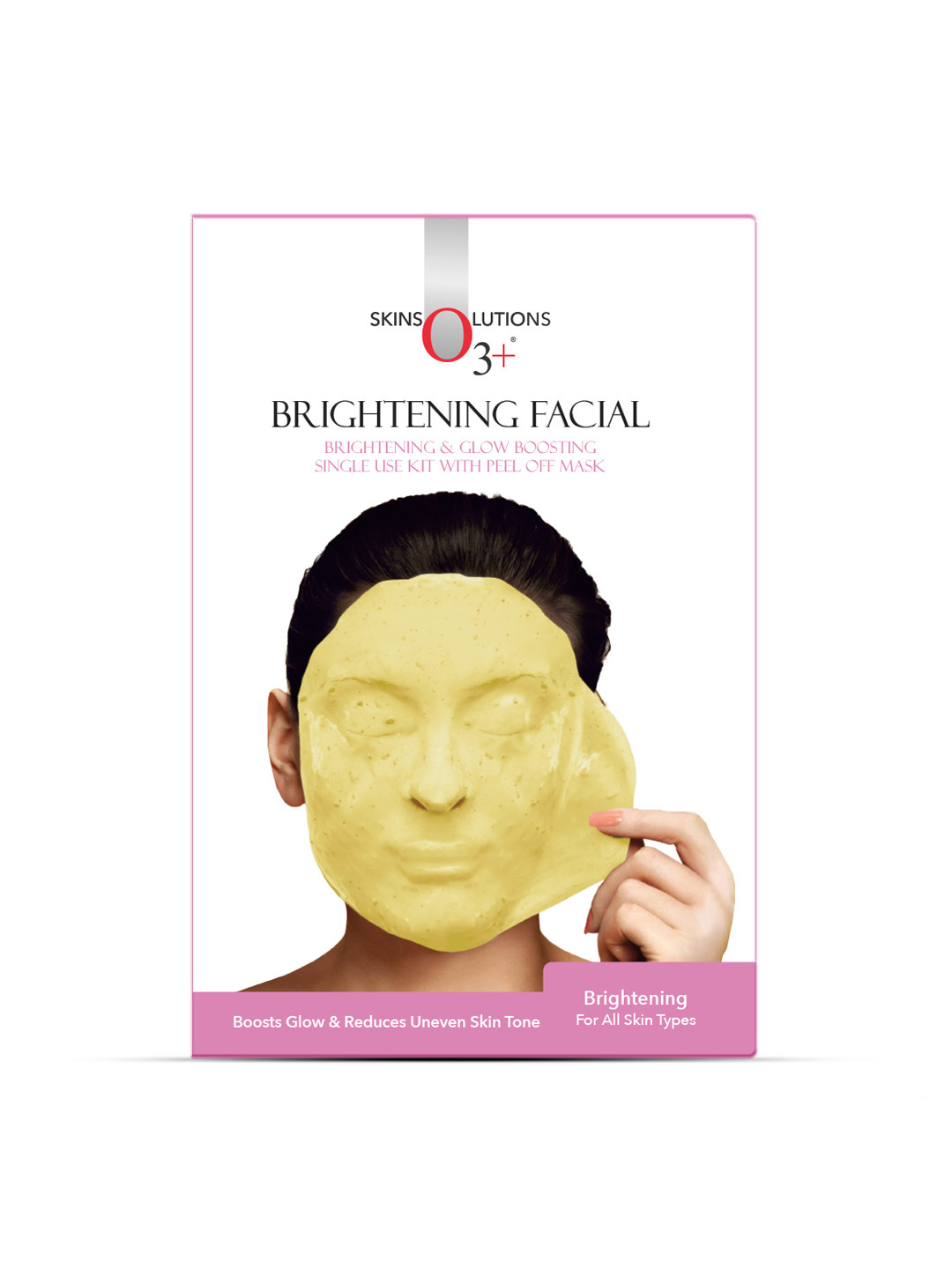 O3 Brightening Facial Kit with Peel Off Mask - Single Use