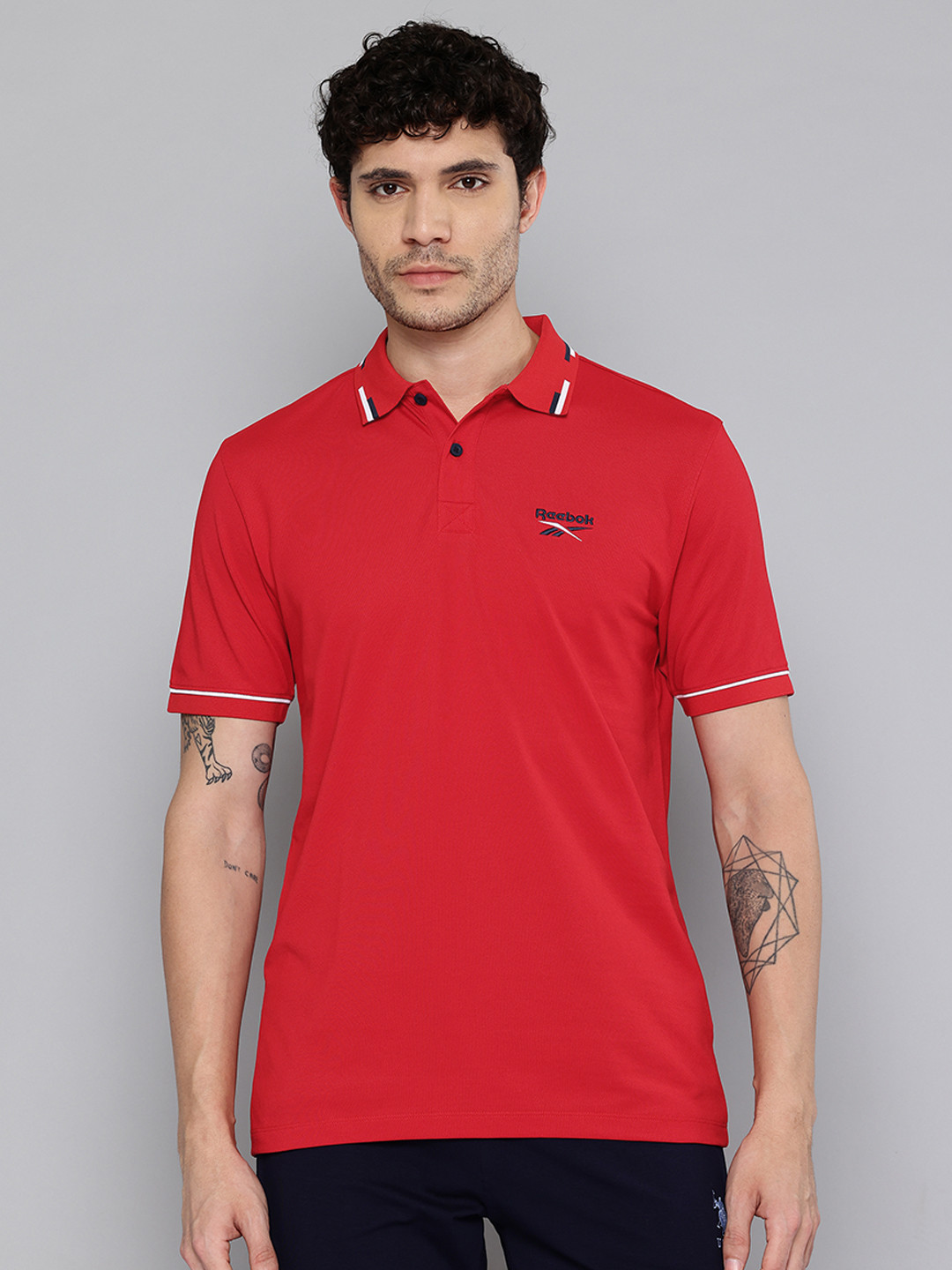 Reebok  Polo Collar Training or Gym T-shirt