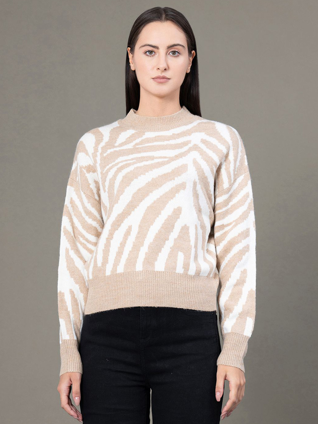 Red Tape Women Animal Printed Pullover