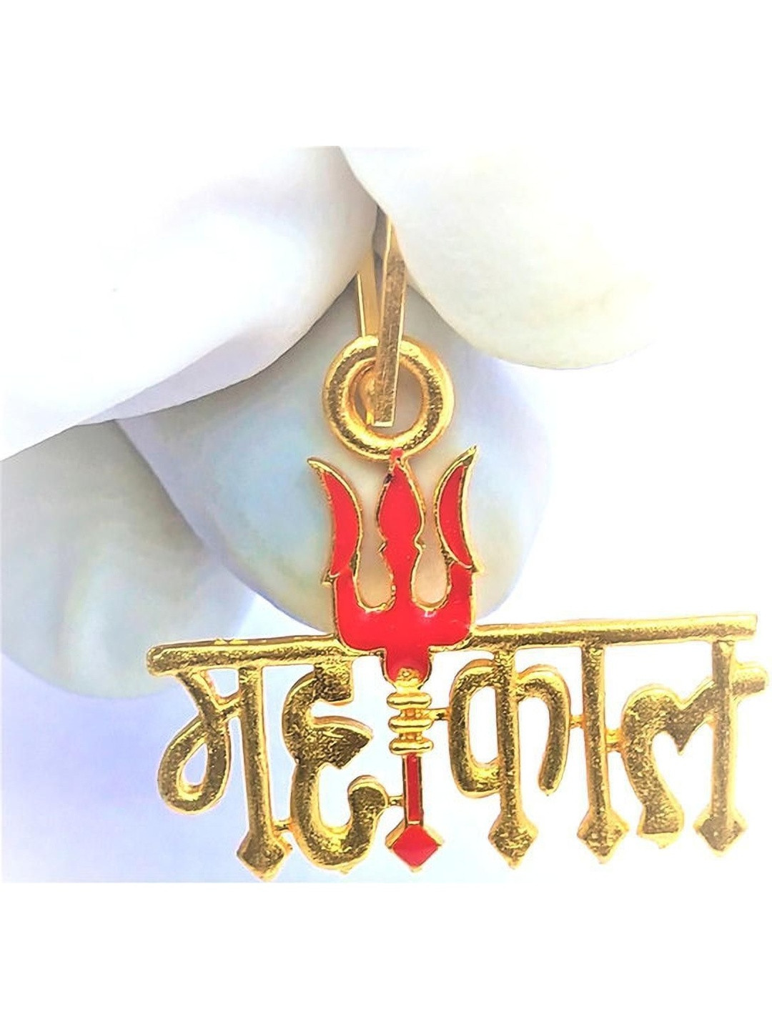RAVIOUR LIFESTYLE Lord Shiv Mahakal Bholenath Trishul Pendant