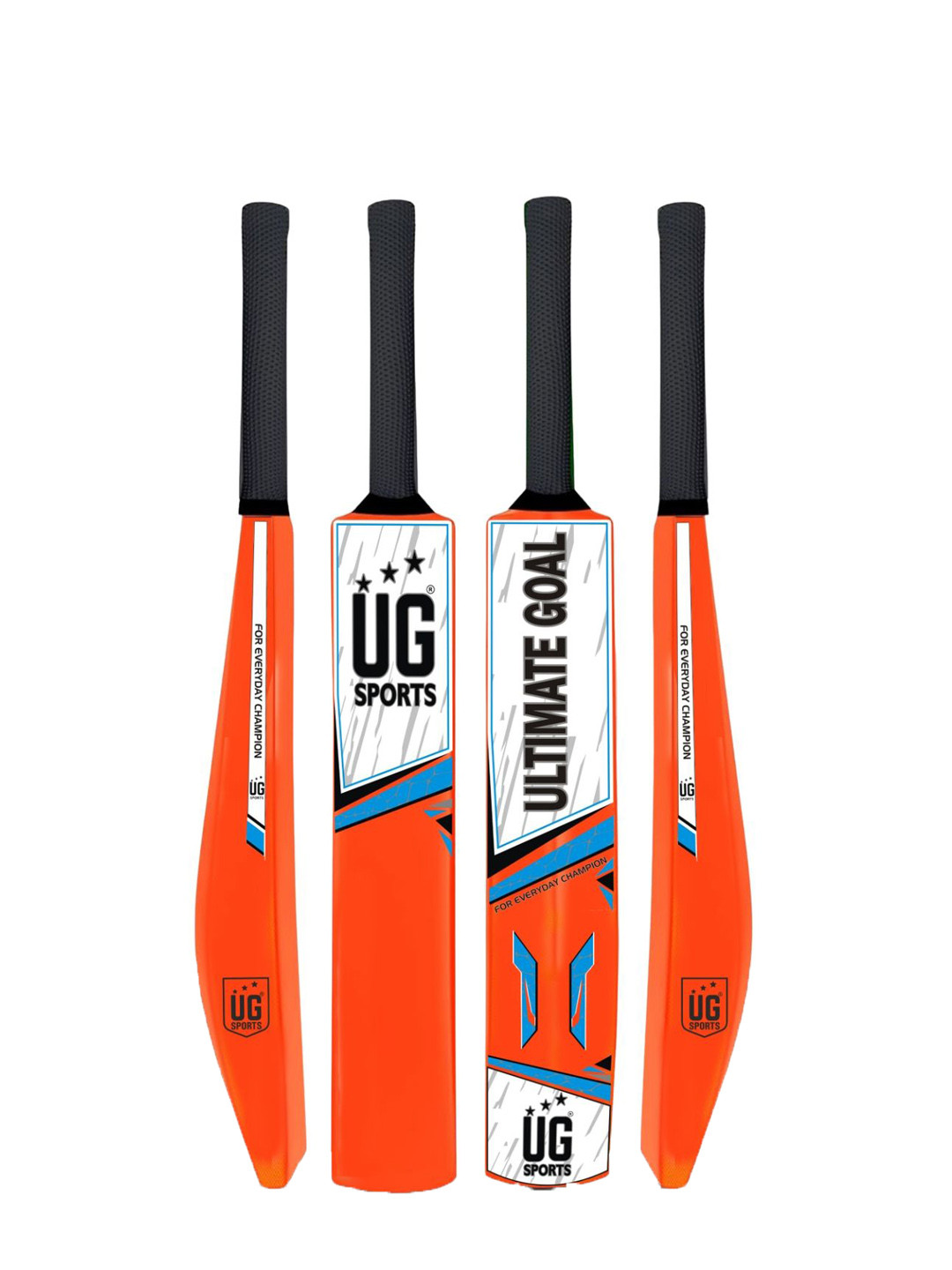 UG SPORTS Poplar Willow Cricket Bat With UV Artwork
