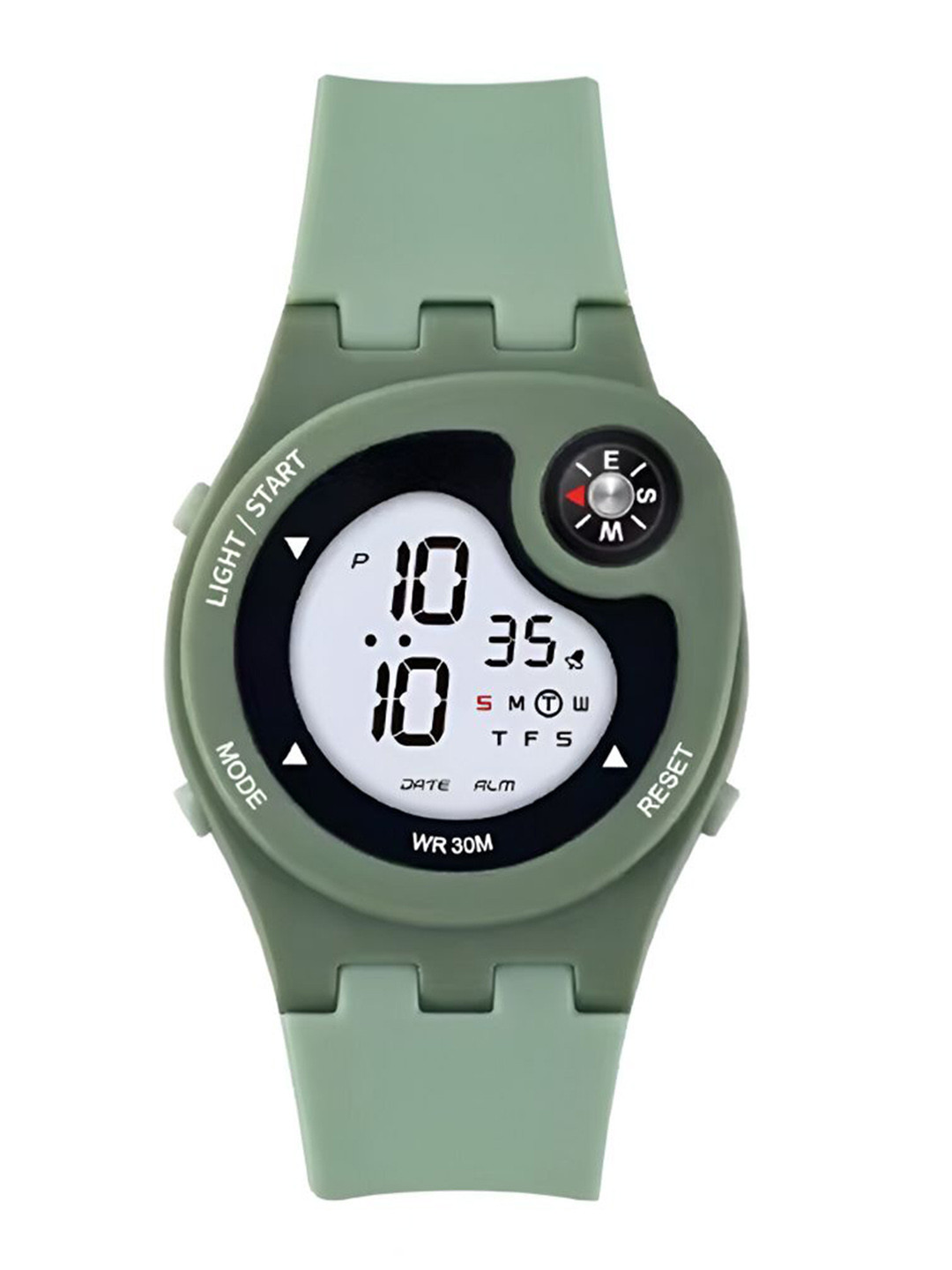 EWWE Kids Dial & Straps Digital Multi Function Watch Compass-Green Water Resist Watches