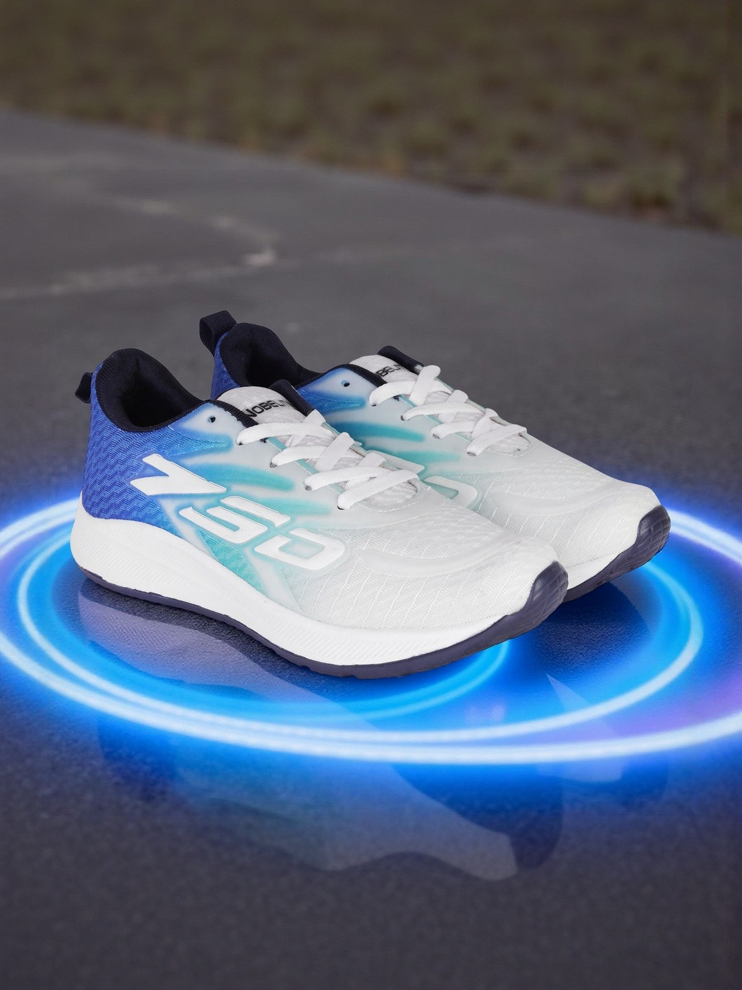 DRACKFOOT Men Running Non-Marking Sports Shoes