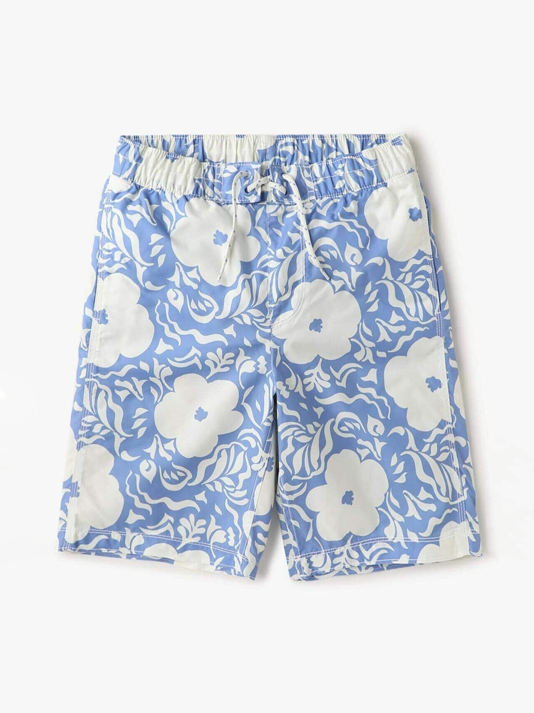 GAP Kids Floral Printed Regular Fit Mid-Rise Shorts