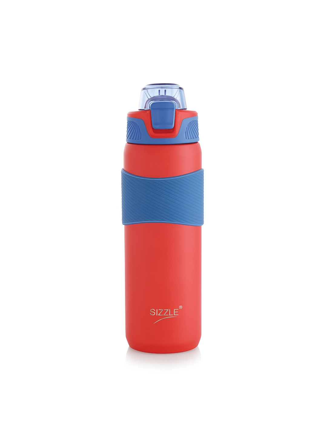 SIZZLE Red & Blue  Stainless Steel Double Wall Vacuum Flask Water Bottle 600 ml