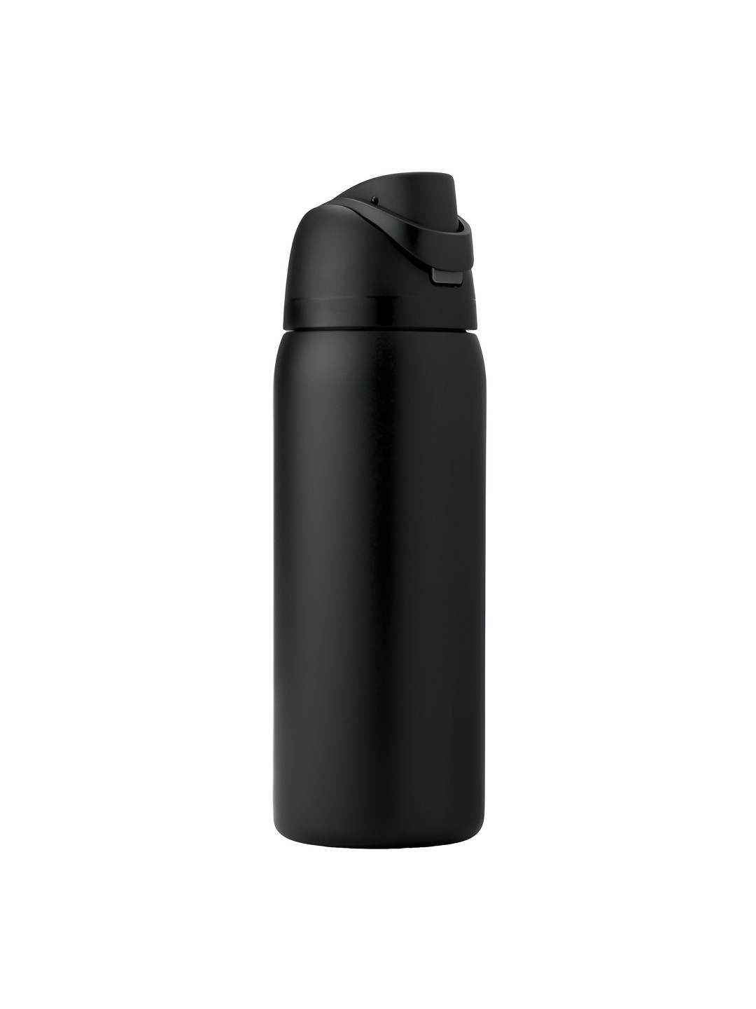 HOMEESSENTIALS Black Stainless Steel Smart Vacuum Water Bottle - 1L