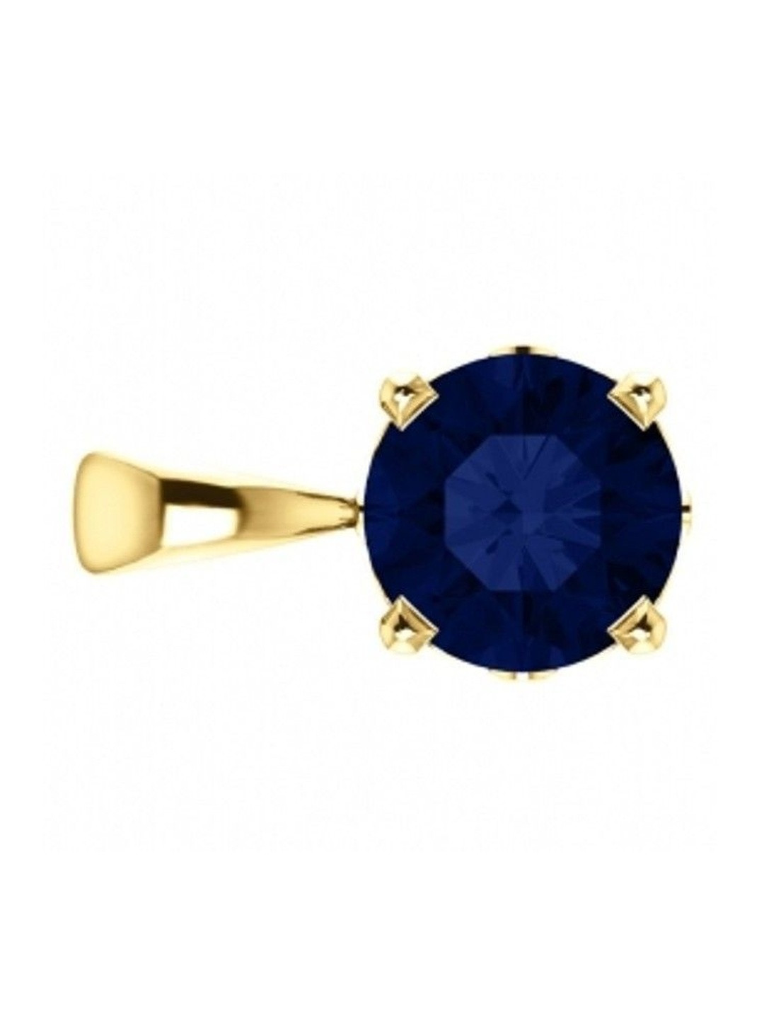 RAVIOUR LIFESTYLE Blue Sapphire Gemstone Pendants