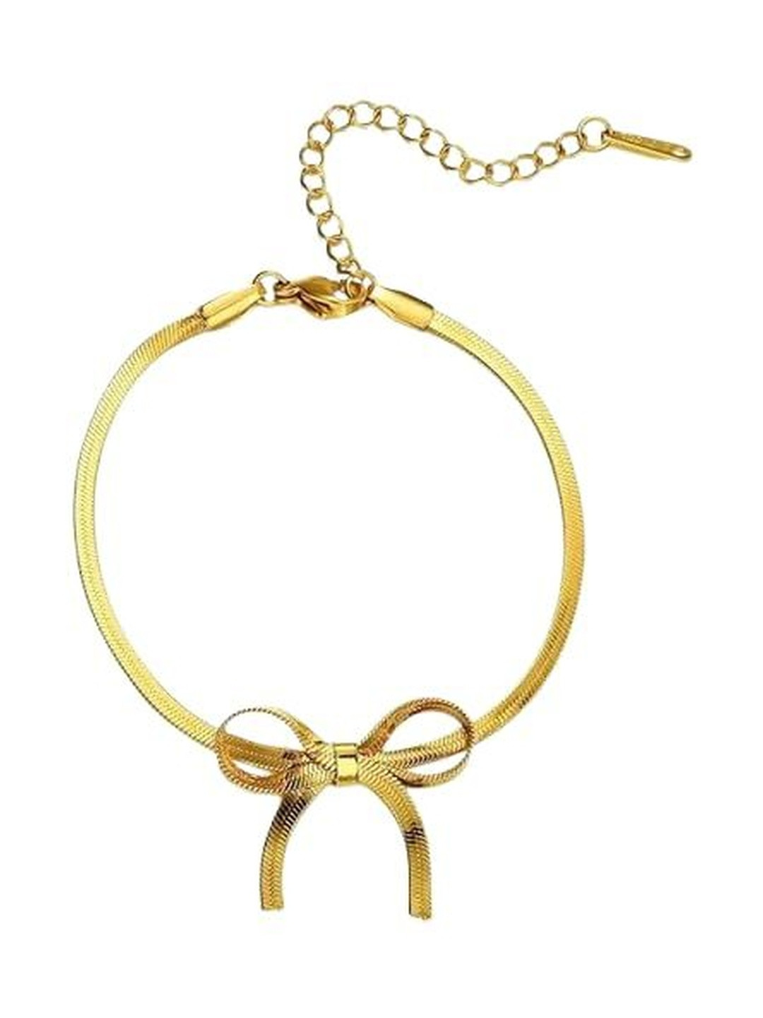 ZAYA Handmade Jewelry Gold-Plated Link Bracelet