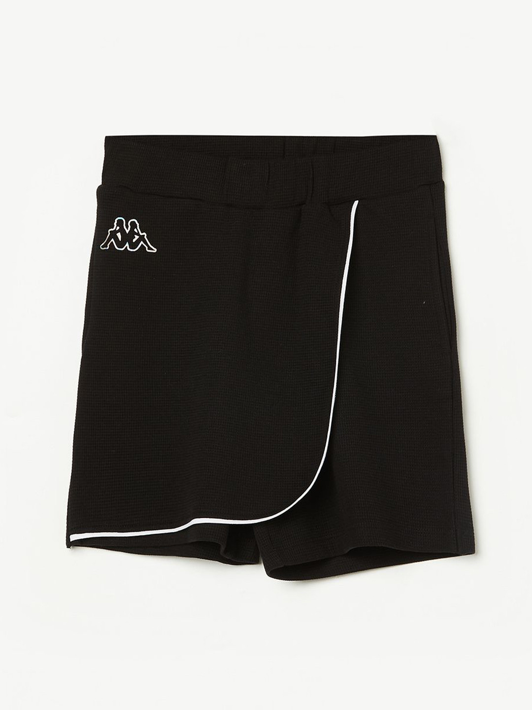 Kappa Girls Monochrome Pure Cotton Mini Skorts