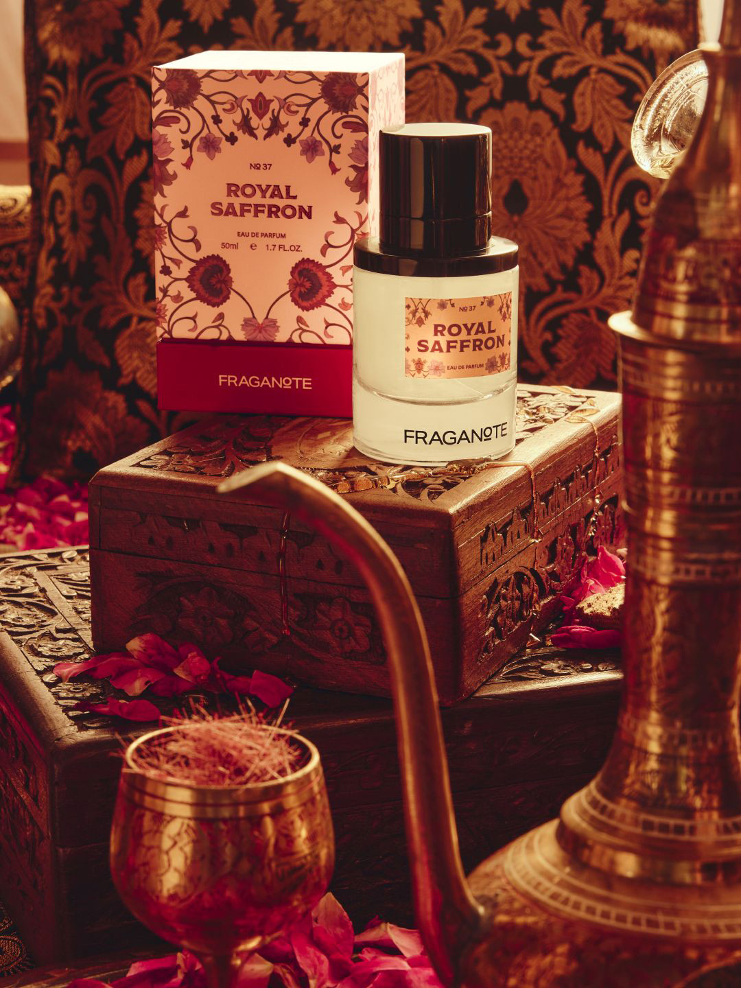 Fraganote Royal Saffron Long Lasting Eau de Parfum - 50 ml