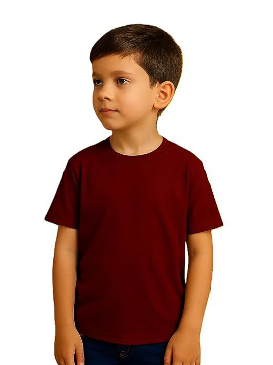 ABSTER Boys Regular Fit Round Neck T-shirt
