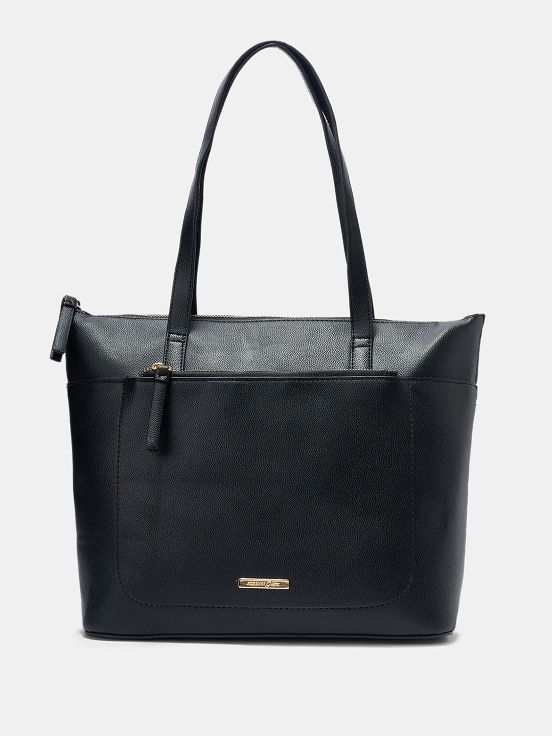 Forever Glam by Pantaloons Two Handles Tasselled Oversized Shopper Tote Bag