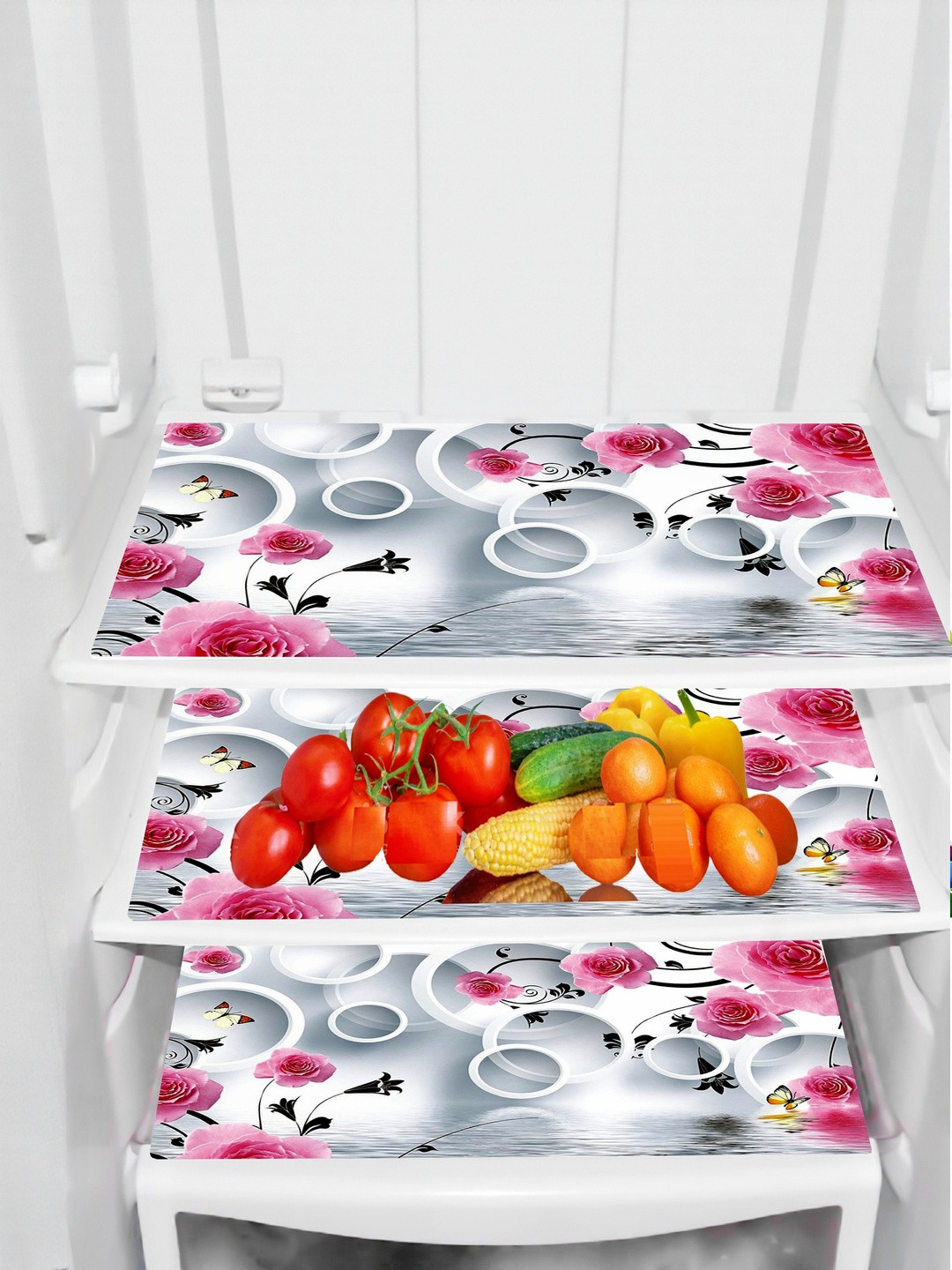 Cread Craft Refrigerator Plastic Appliance cover