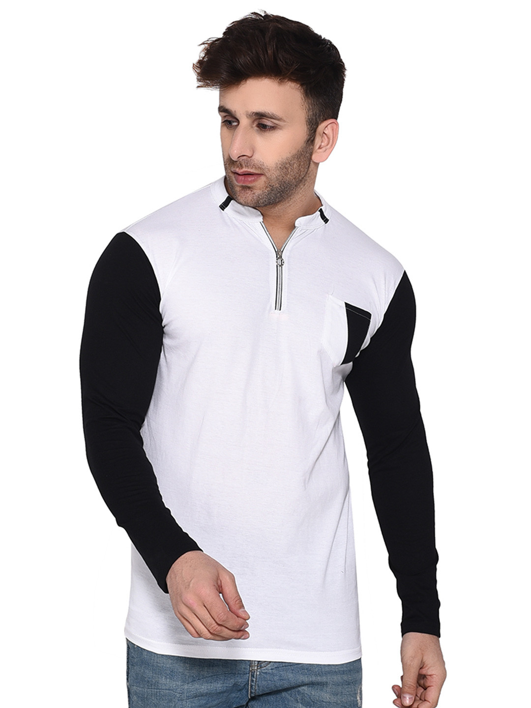 Blisstone Henley Neck Long Sleeves Slim Fit T-shirt