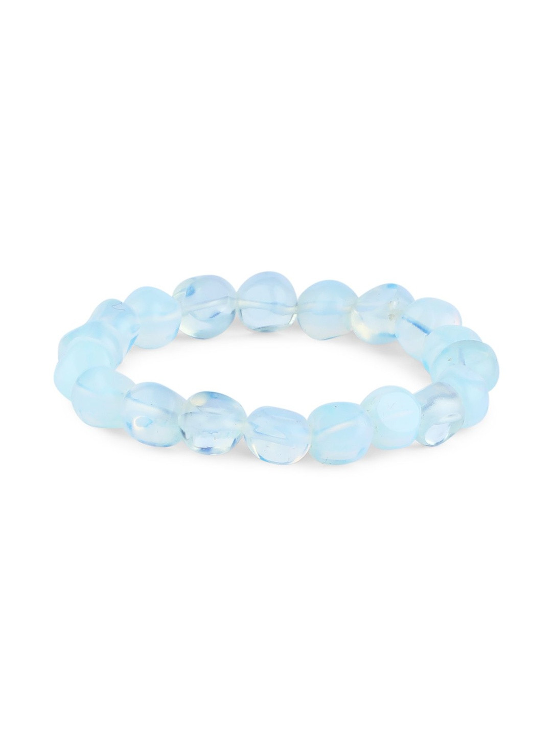 ARE Crystals Beaded Opalite Tumbled Elasticated Bracelet
