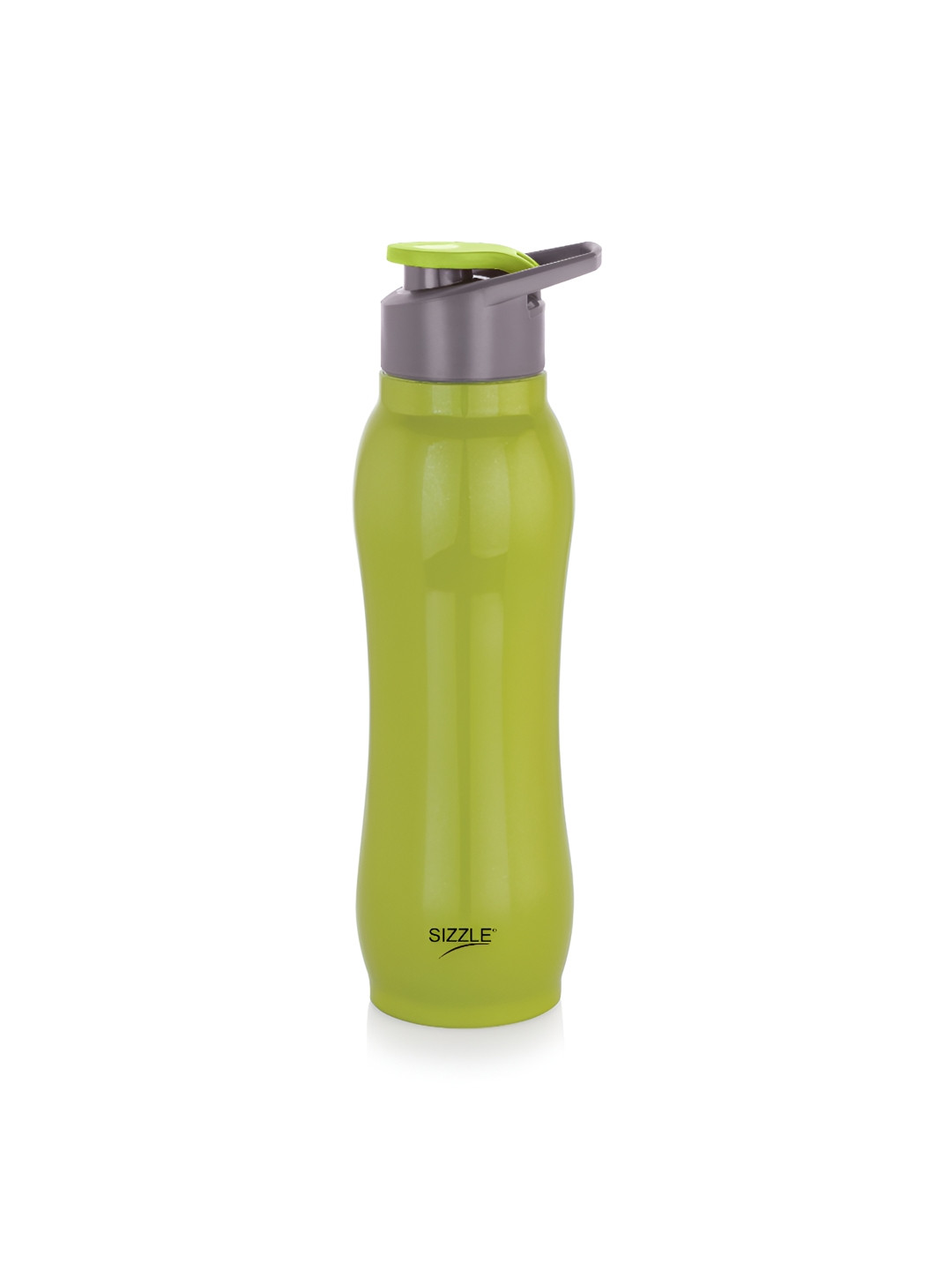 SIZZLE Green & Grey Stainless Steel Water Bottle 750 ml
