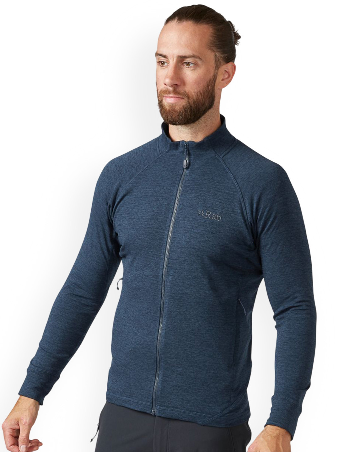 Rab Lightweight Hooded Outdoor Long Sleeves Sporty Jacket With Patchwork