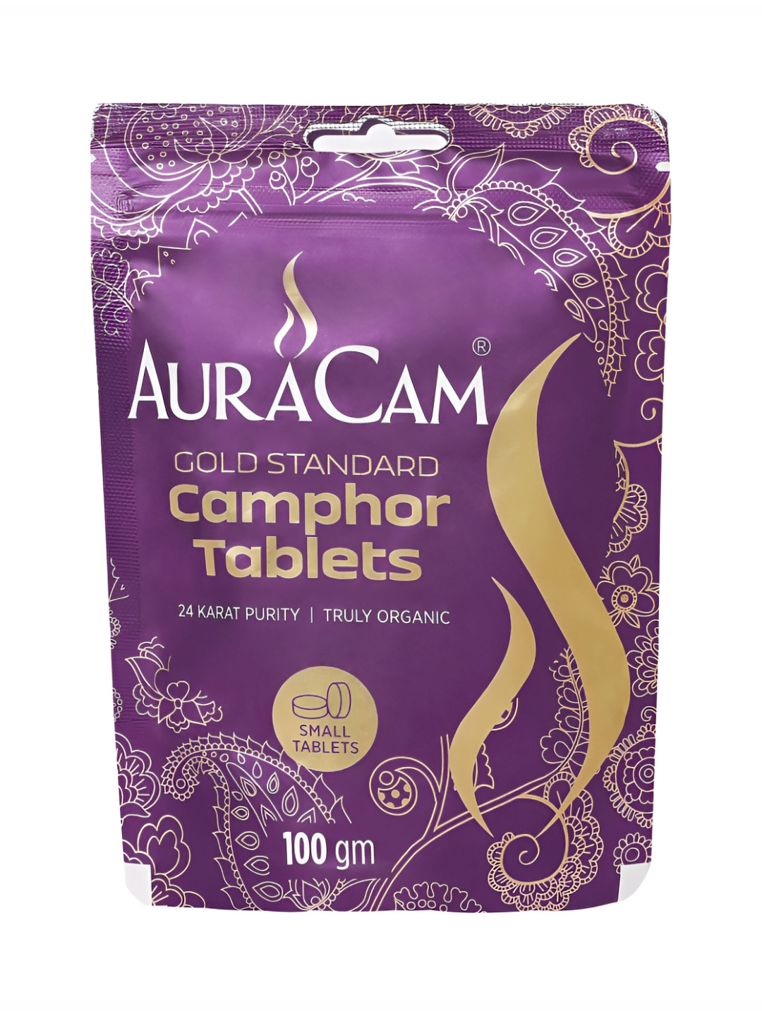 AuraCam White Comphor Tablets 100 gm