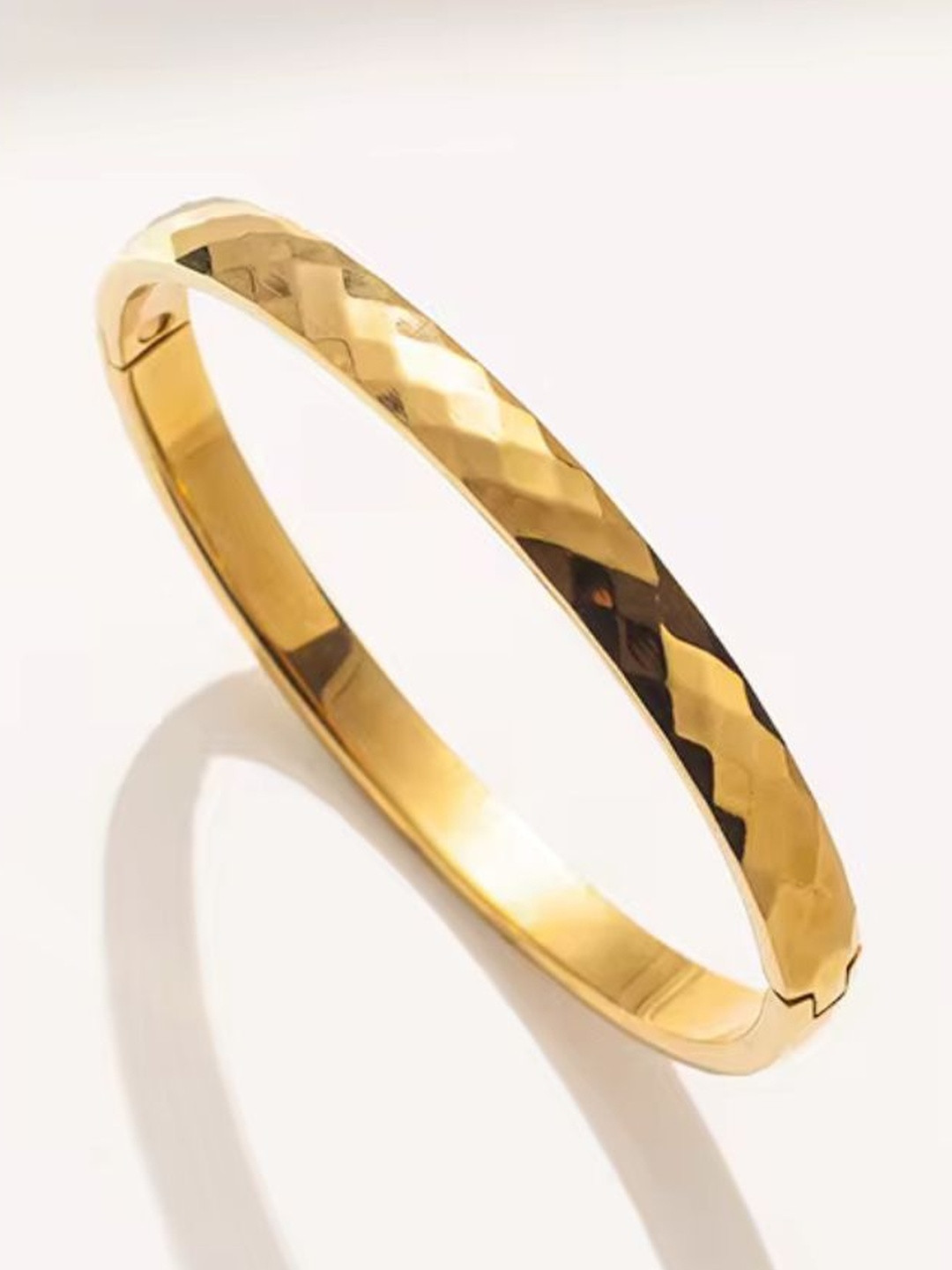 Nitant Stainless Steel Anti Tarnish Kada Bracelet