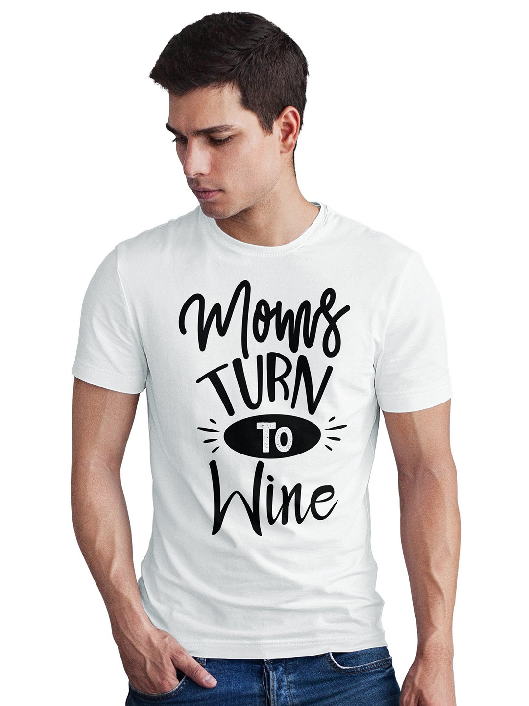 Seekbuylove Men Typography Derrick Rose Printed Bio Finish T-shirt