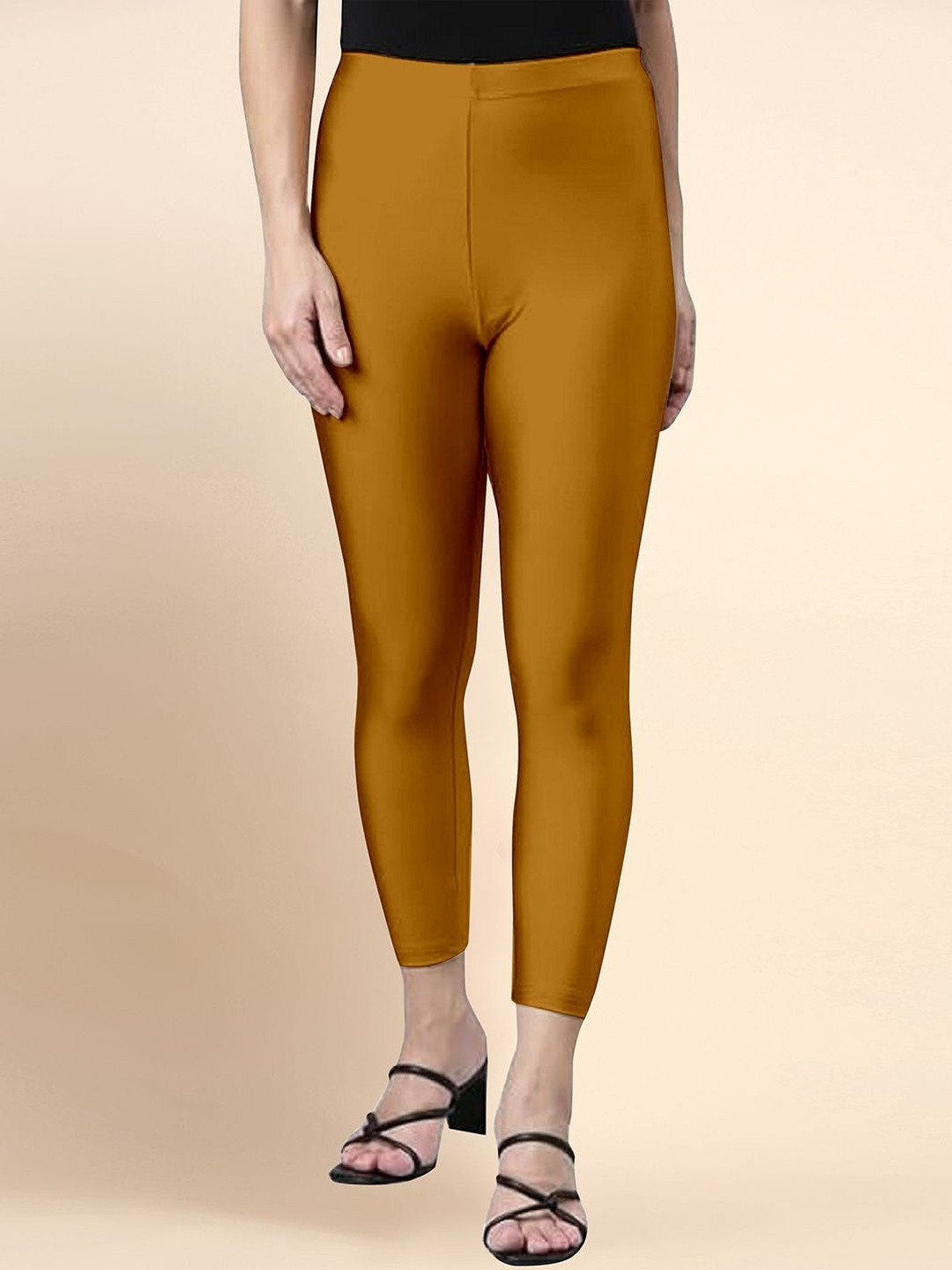 Trendmalls Women Mid-Rise Ankle-Length Leggings
