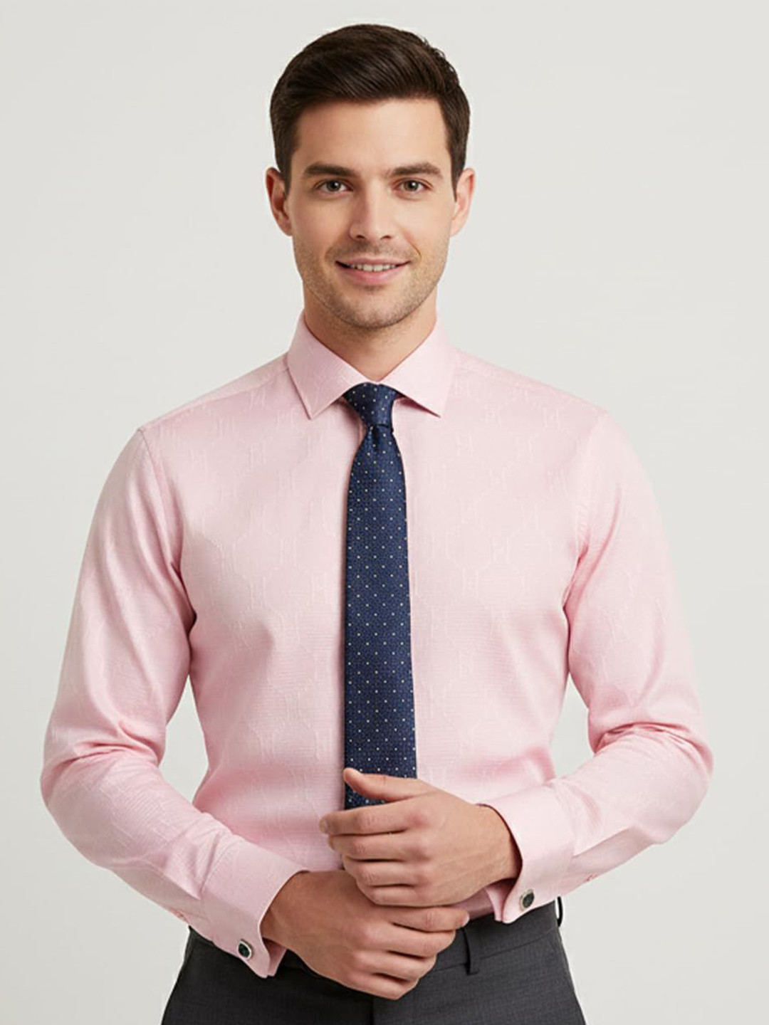 Vida Loca Printed Cotton Slim Fit Formal Shirt