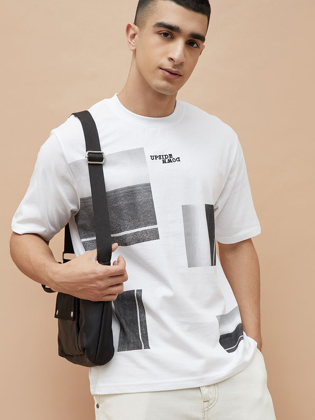 Fame Forever by Lifestyle Men Graphic Printed Round Neck Cotton T-shirt