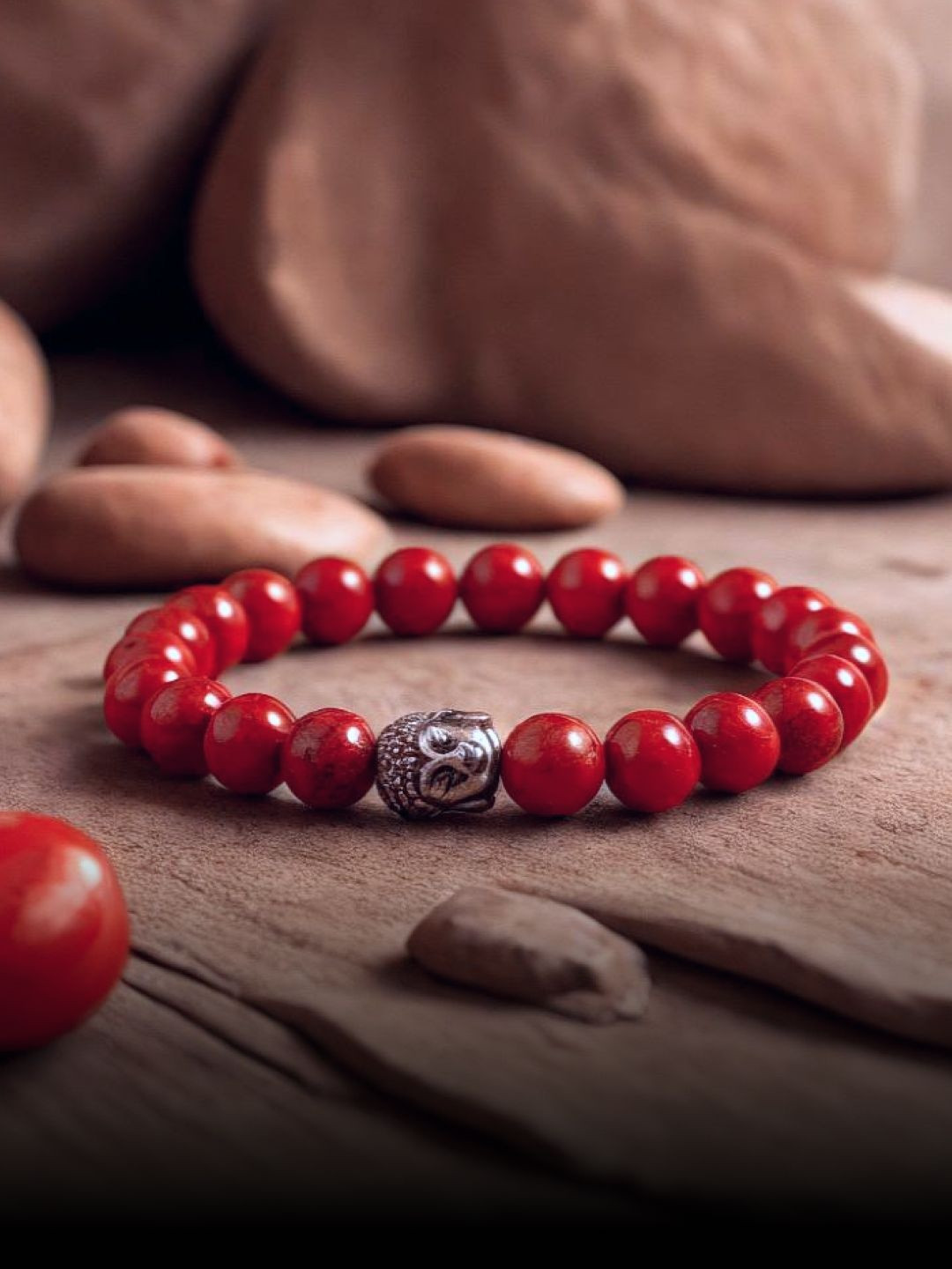 Astroyogi Unisex Jasper Beaded Bracelet