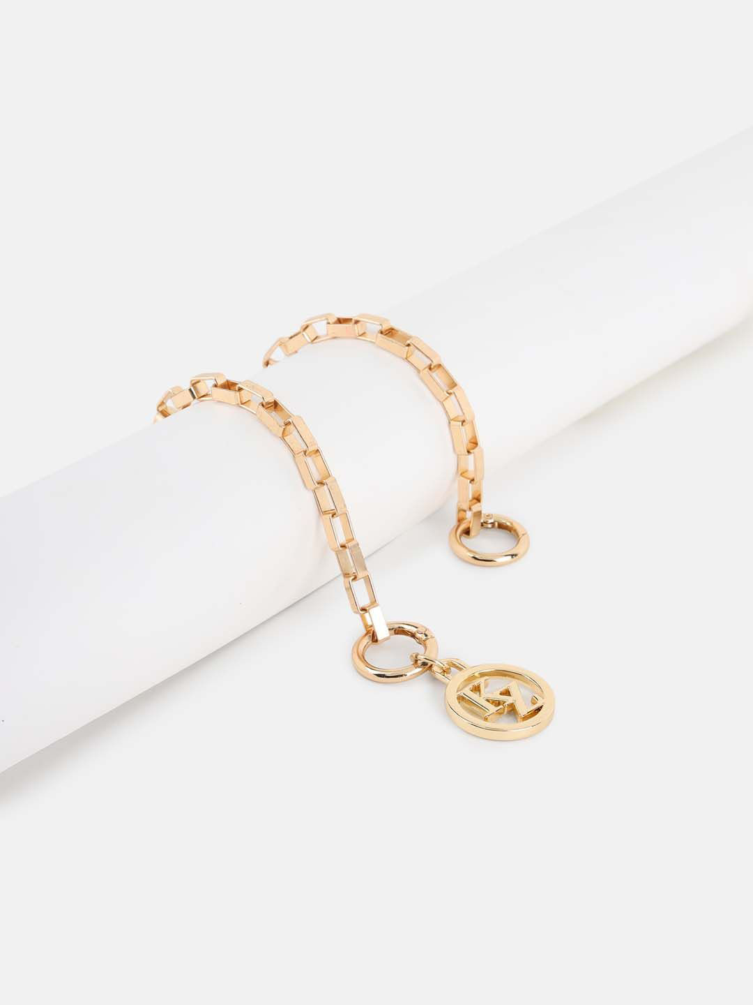 Kazo Aurea Box Circular Loop Linked Bag Charm