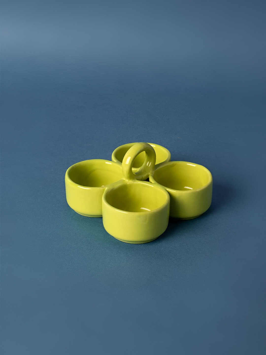 FREEDOM TREE Green Ceramic Dishwasher And Microwave Safe Spice Box