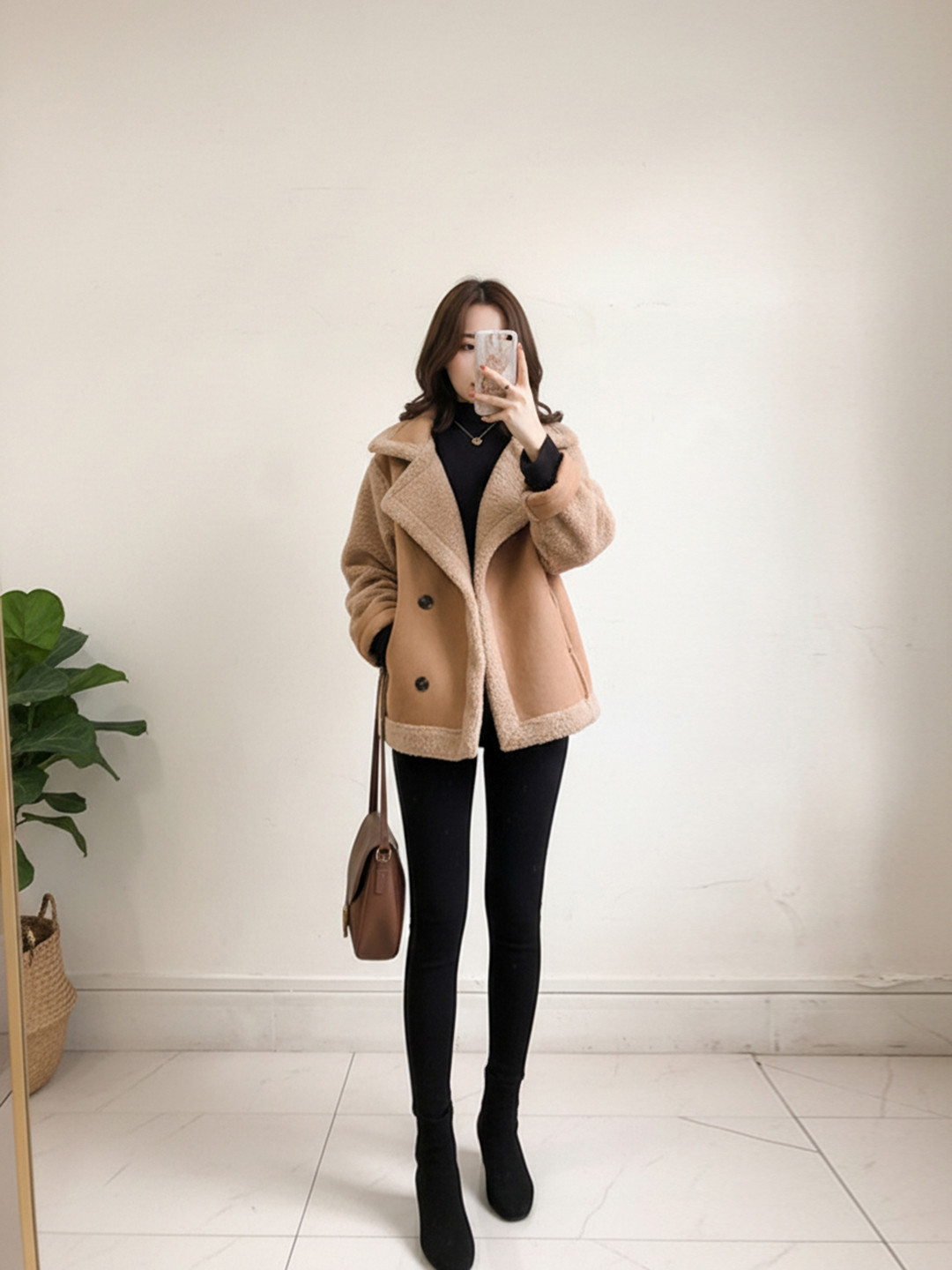 bebe Women Notched Lapel Overcoat Coats