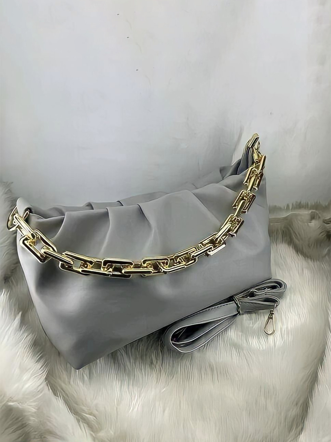 Random Enterprises PU Half Moon Sling Bag
