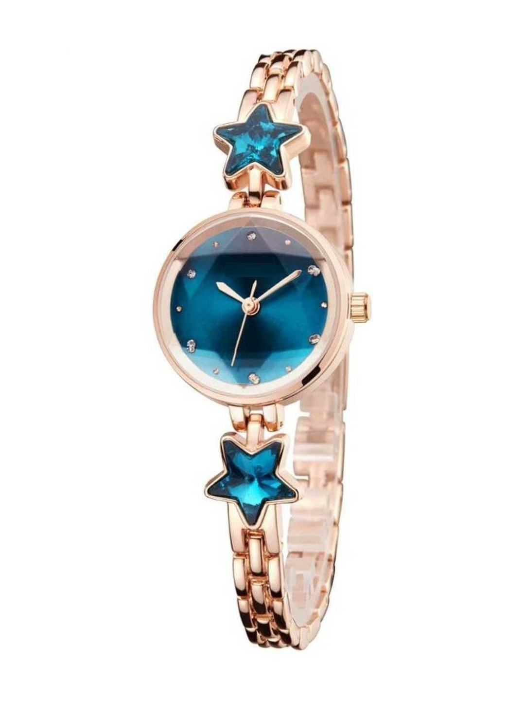 SZN Women Dial & Stainless Steel Straps Analogue Watches Star Watch -V