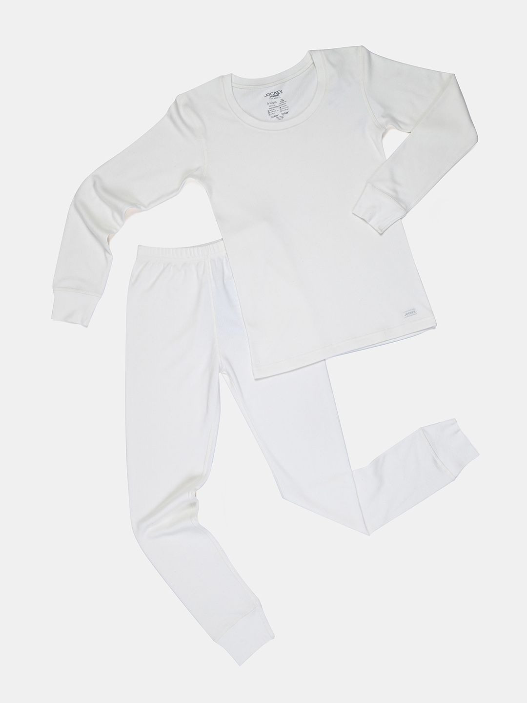 Jockey Kid's Super Combed Cotton Brushed Thermal Undershirt with StayWarm Treatment-KT06