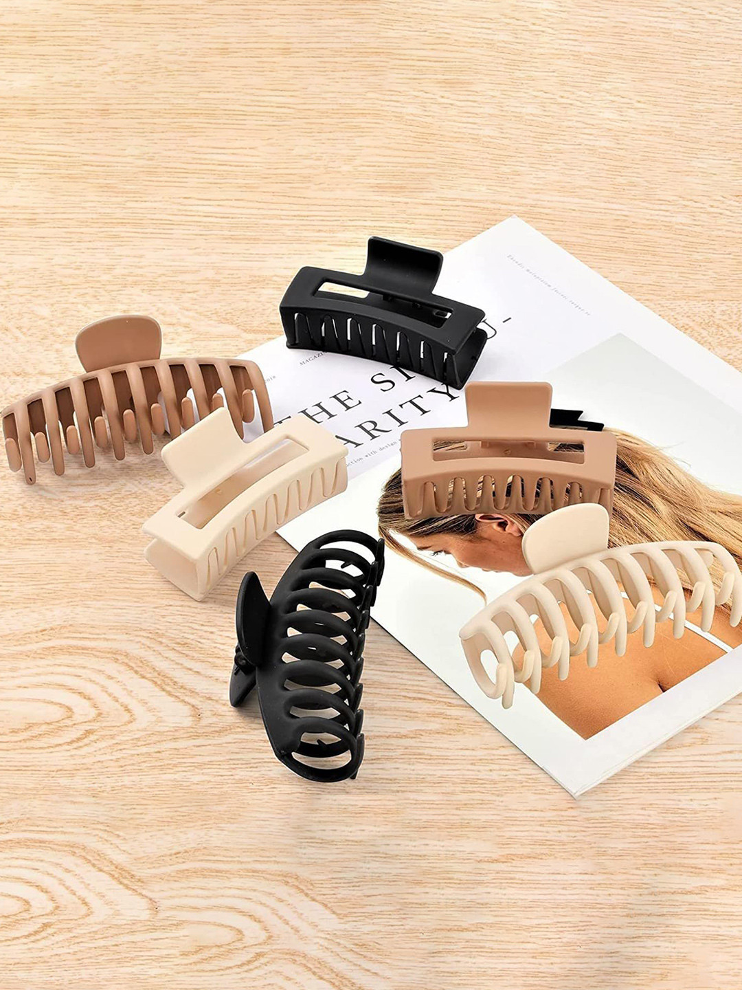 Lyphy Women Set of 6 Claw Clip