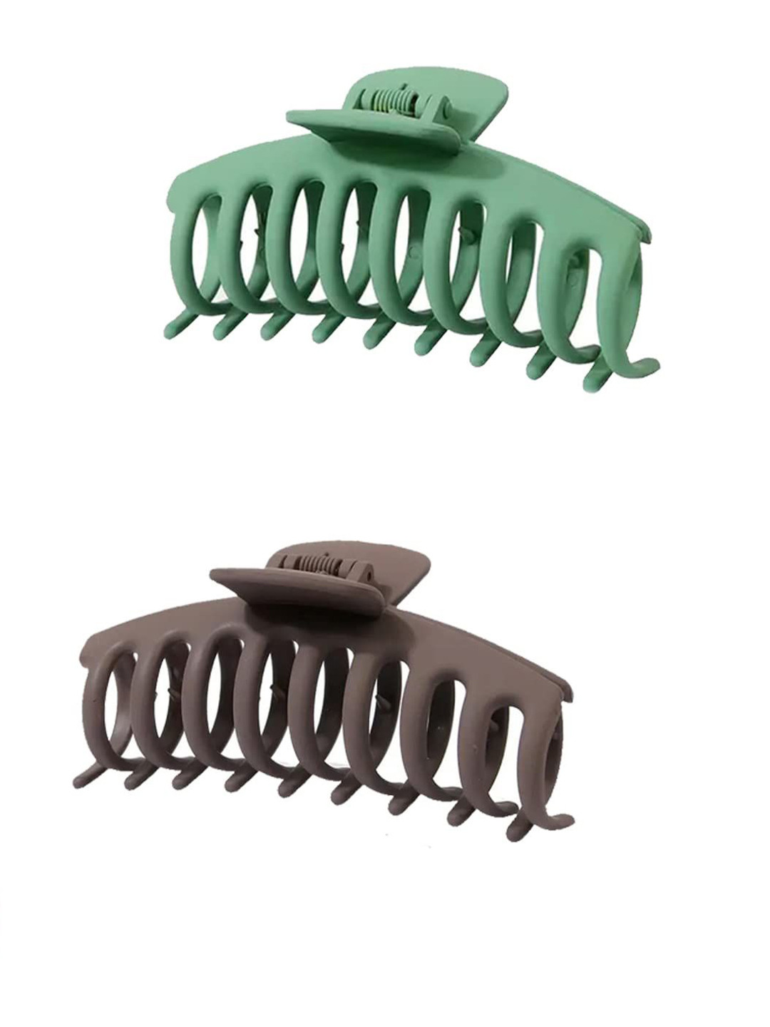 HANDBAG COLLECTION Women Set of 3 Big Claw Clip