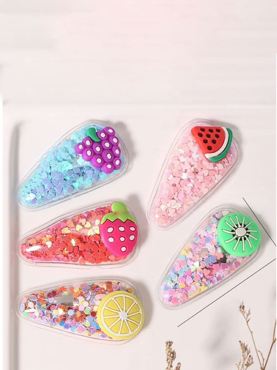 badodiya's Women Set of 5 French Barrette