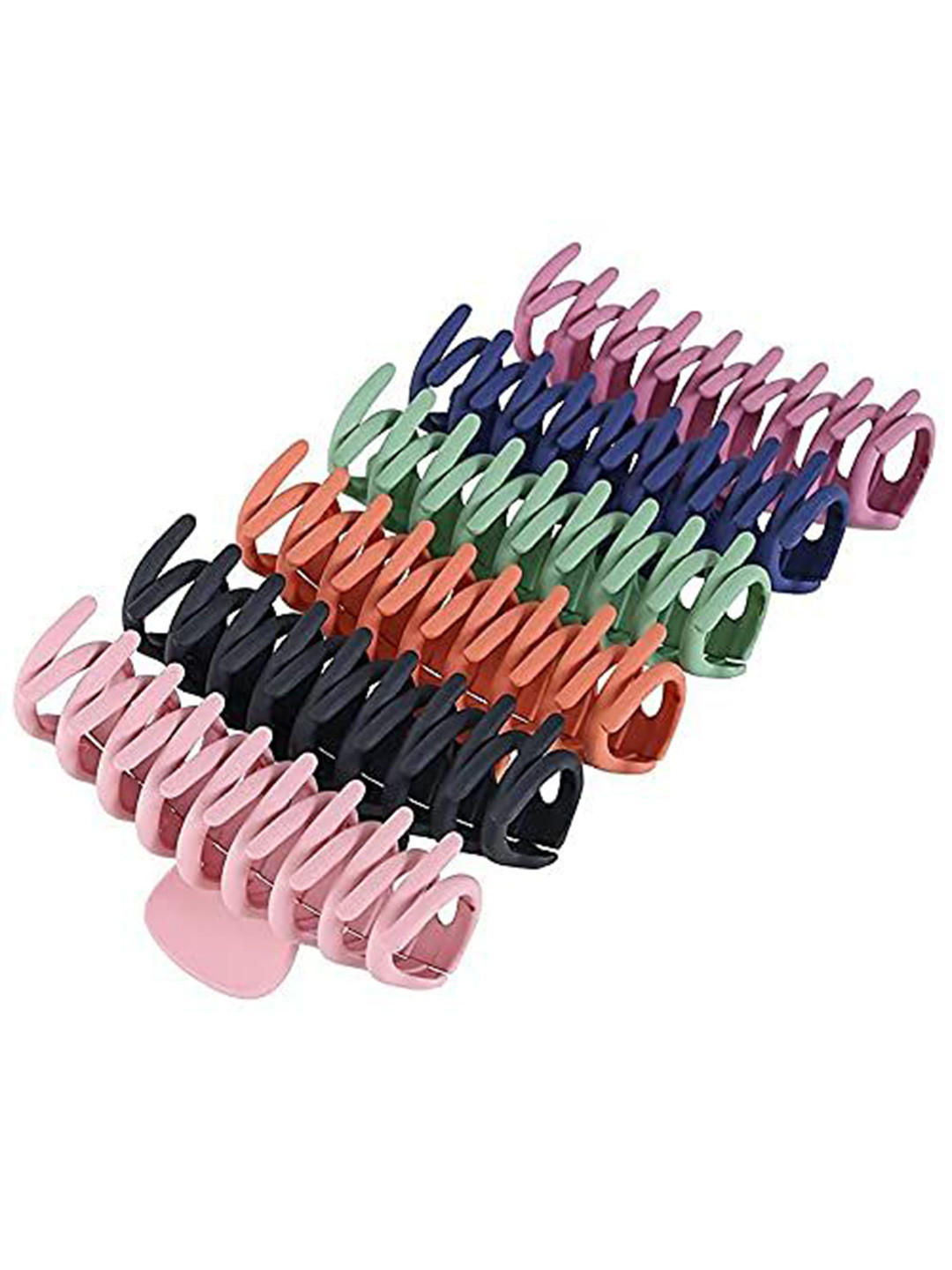 Watch junction Women Set of 3 Comb shape Matte Finished Hair Claw Clip