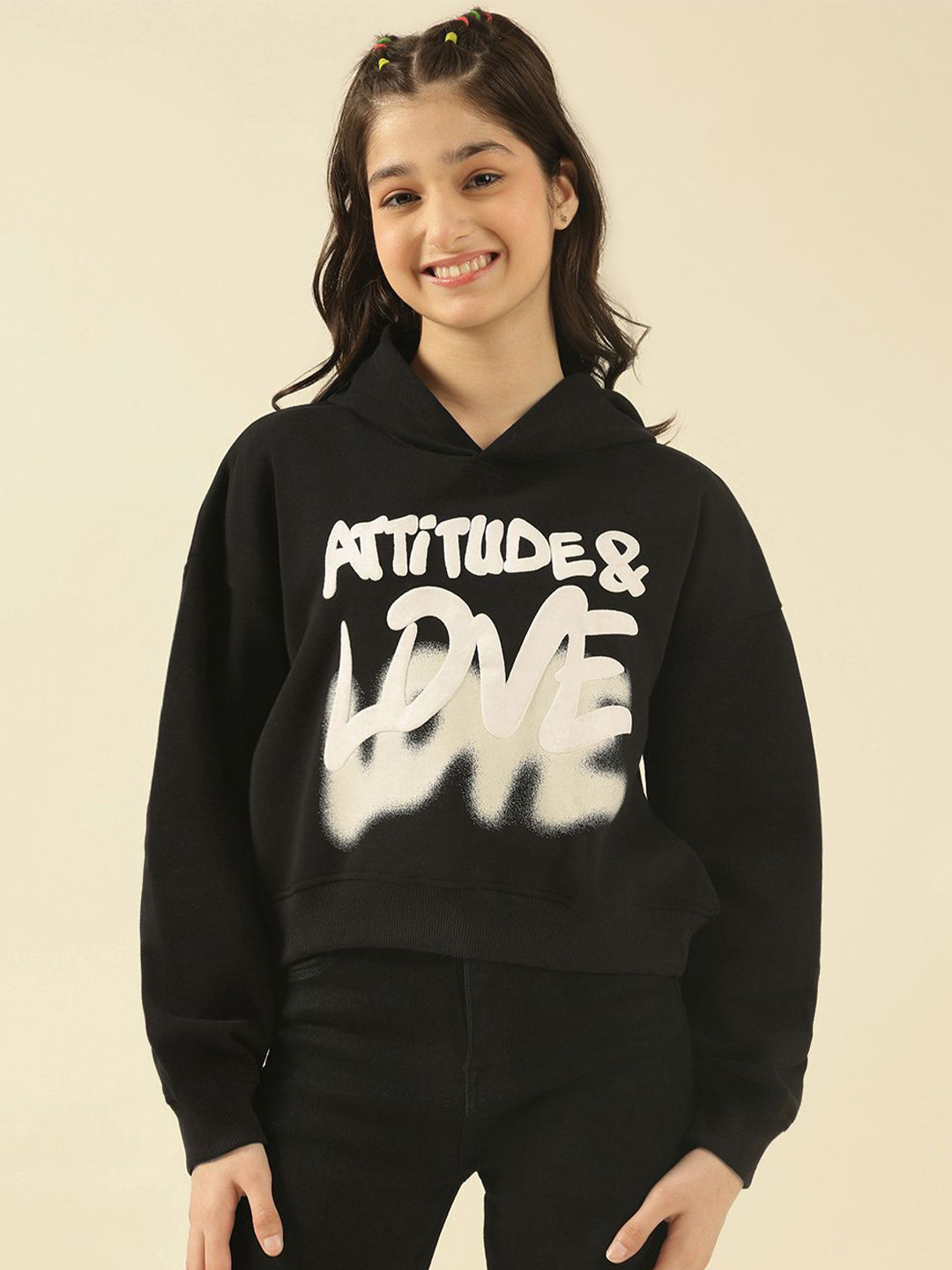 Lil Tomatoes Ggswt Typographic Fleece Hoodie