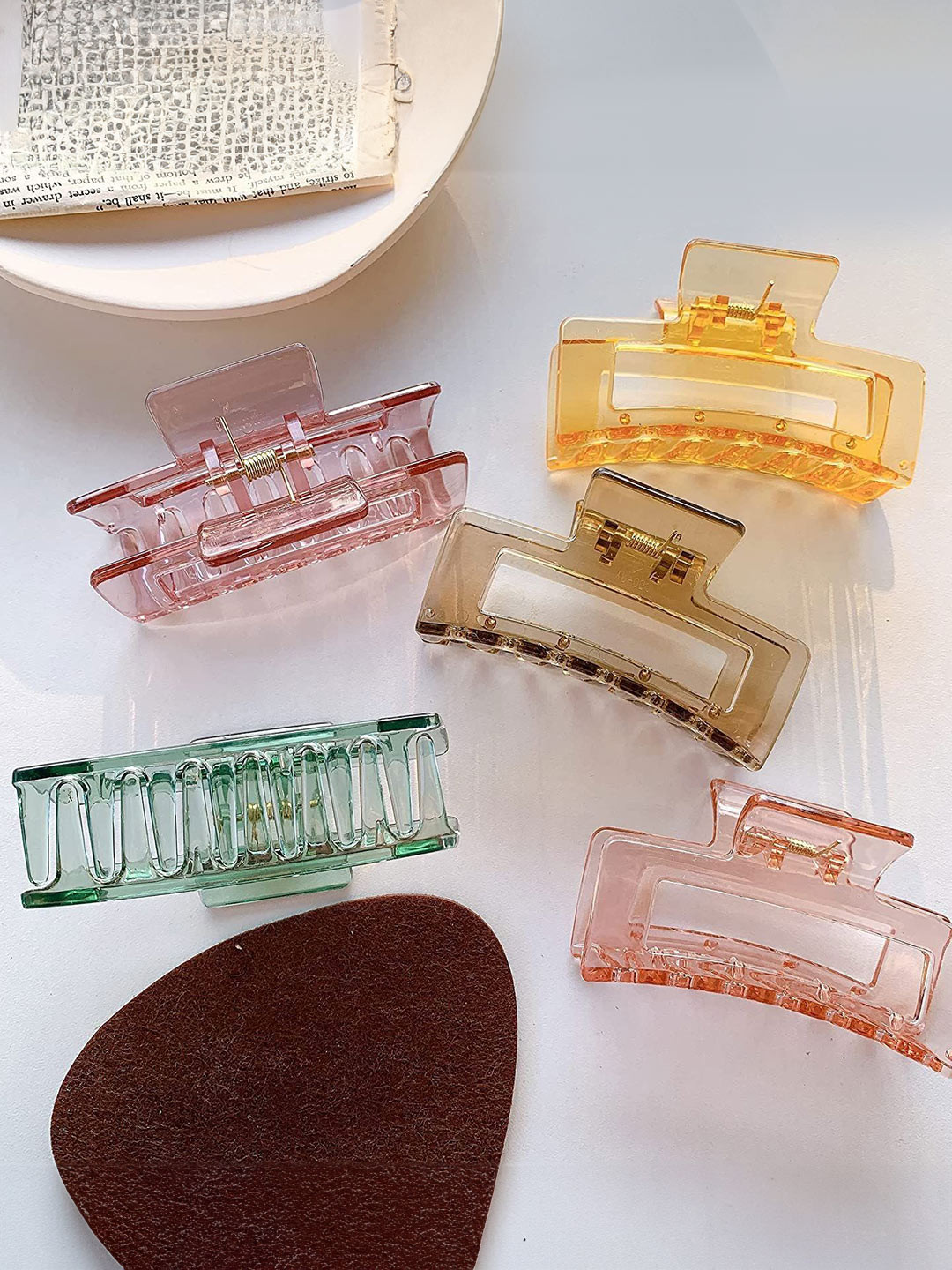 SH FSN Women Set of 4 Claw Clip